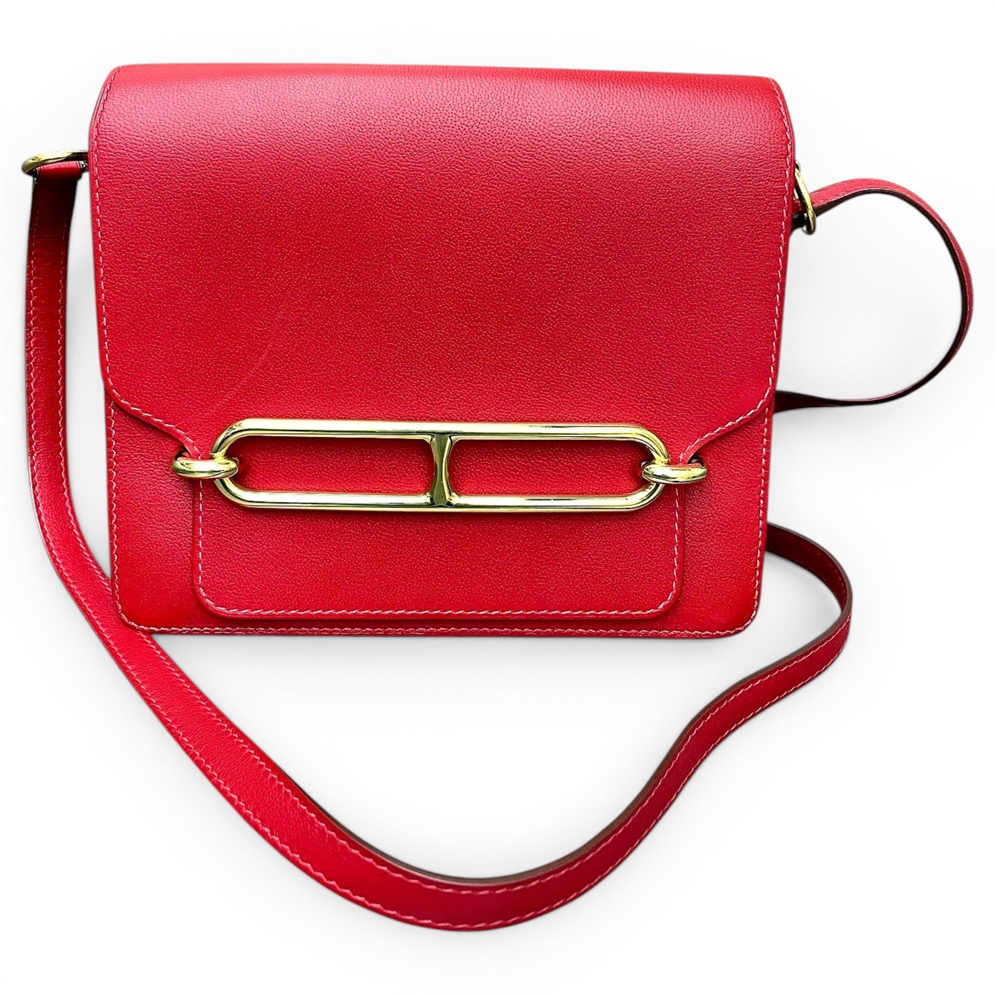 Roulis leather crossbody bag