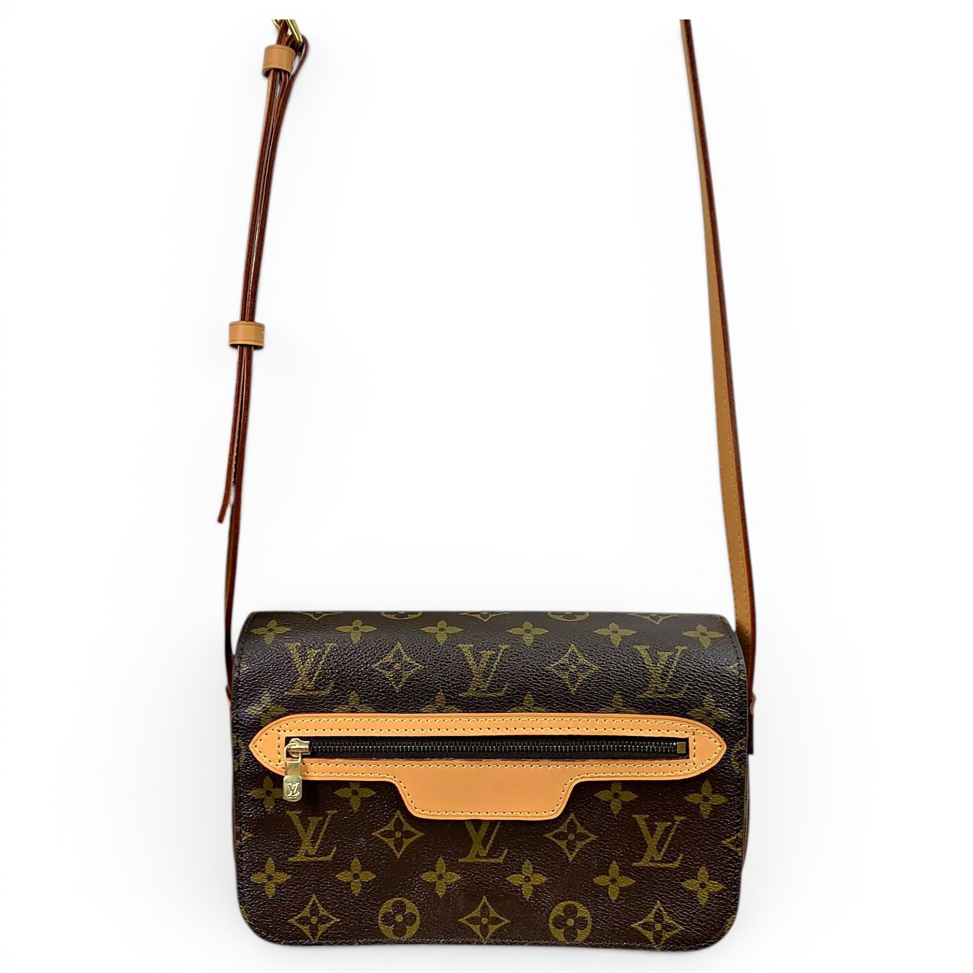 Saint-Germain Vintage leather crossbody bag
