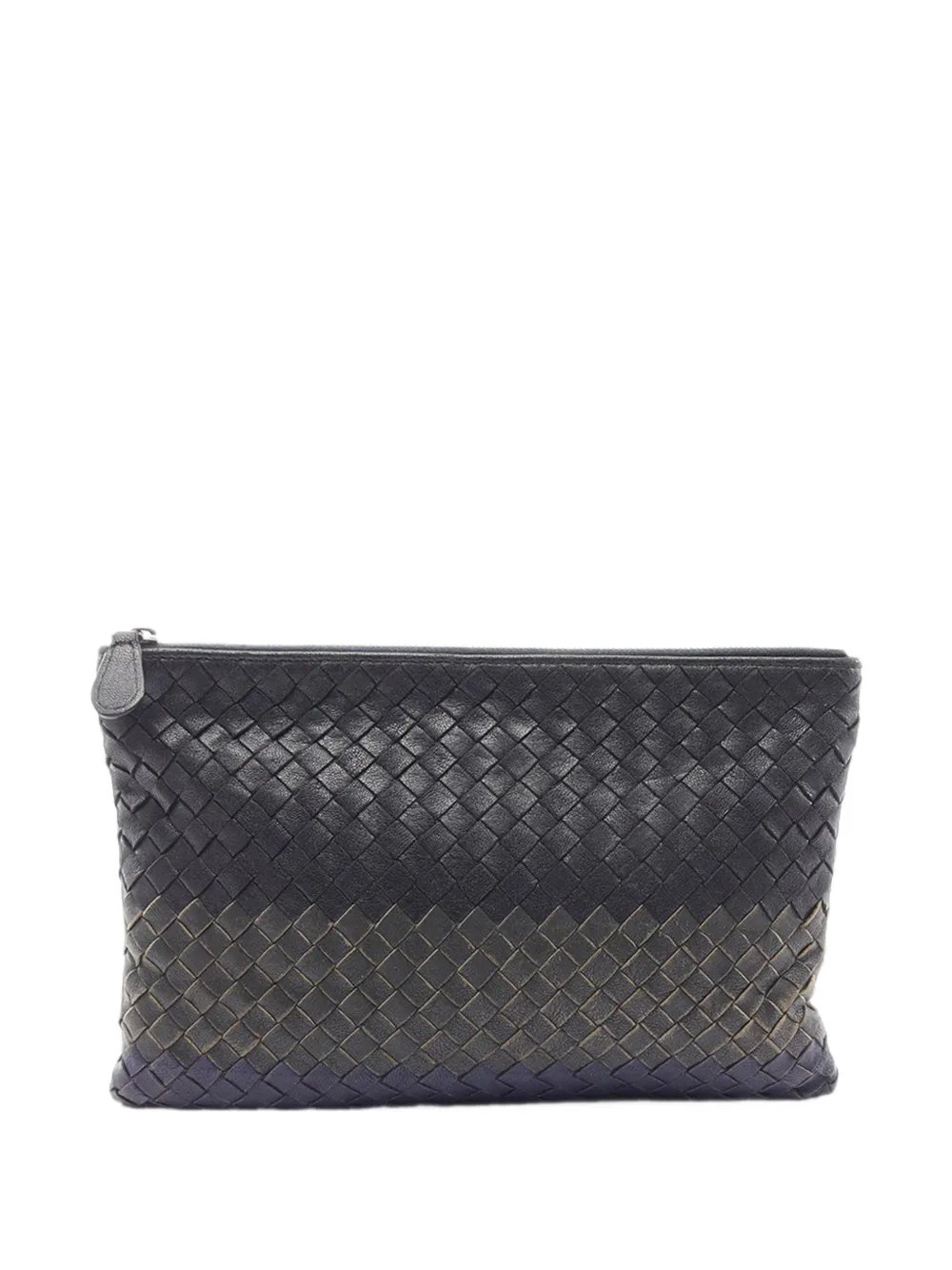 2012-2026 Tricolor Nappa Intrecciato clutch bag