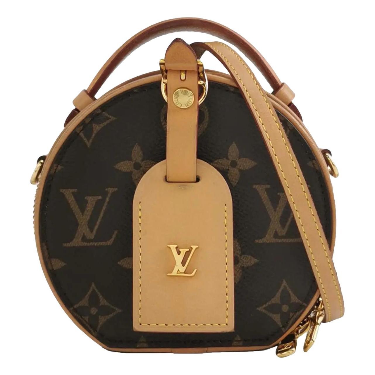 Petite Boîte Chapeau vinyl crossbody bag
