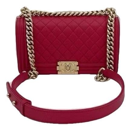 Boy leather crossbody bag