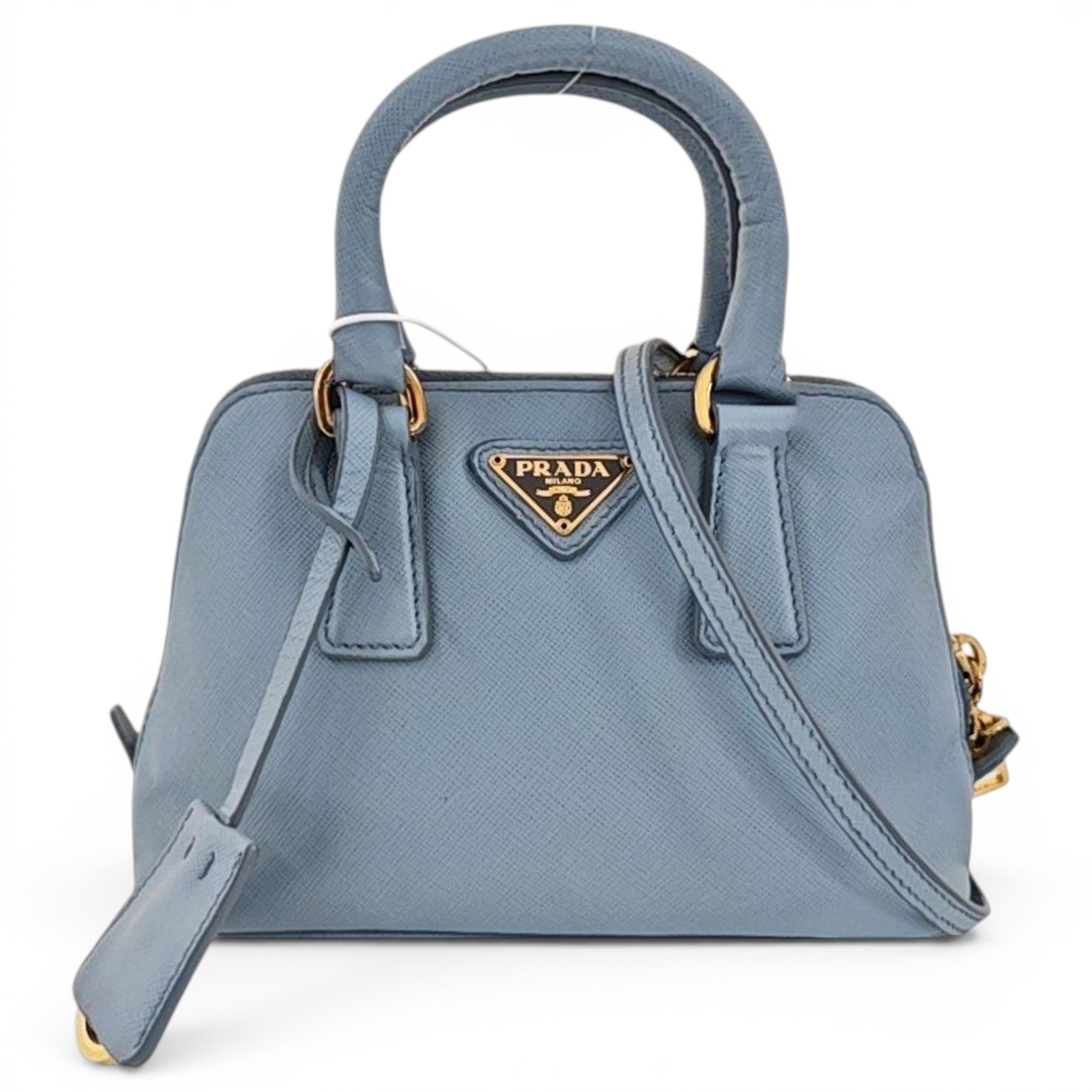 Promenade leather handbag