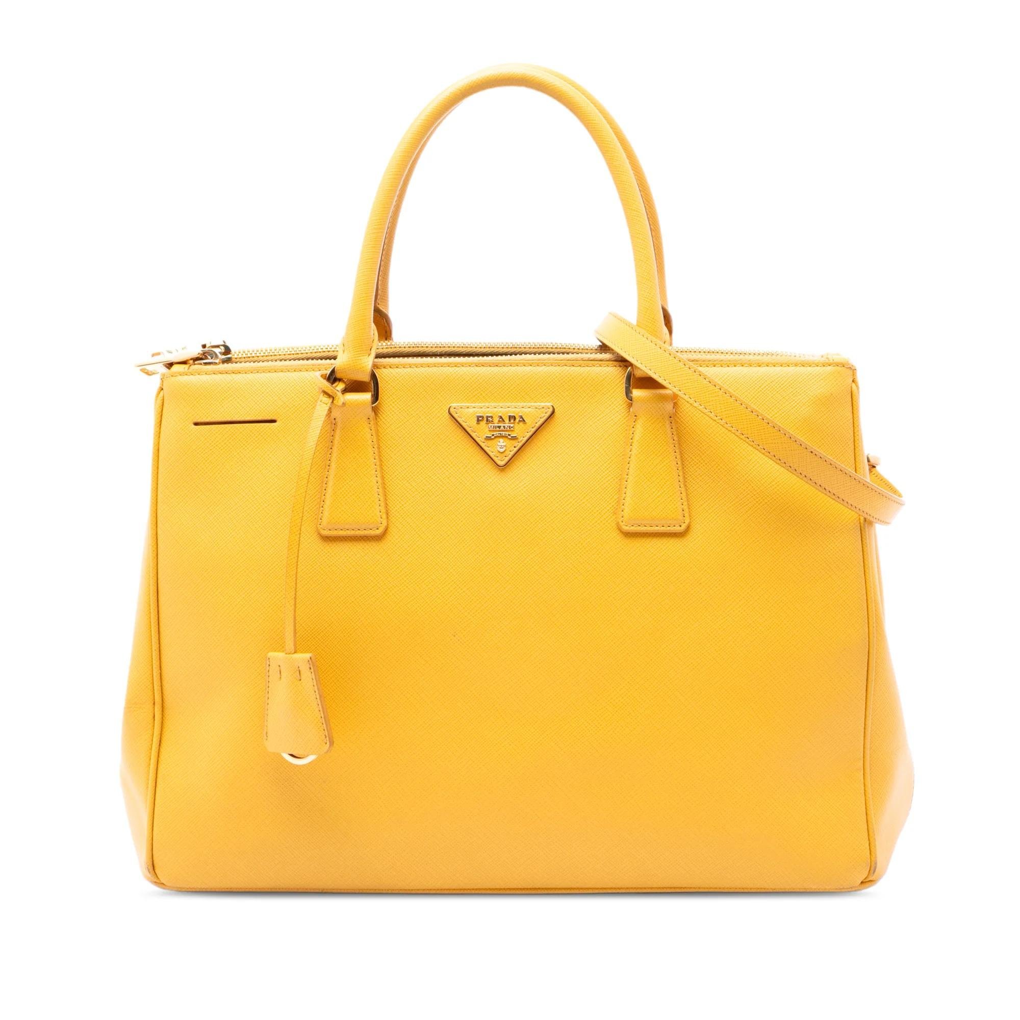 Galleria leather handbag