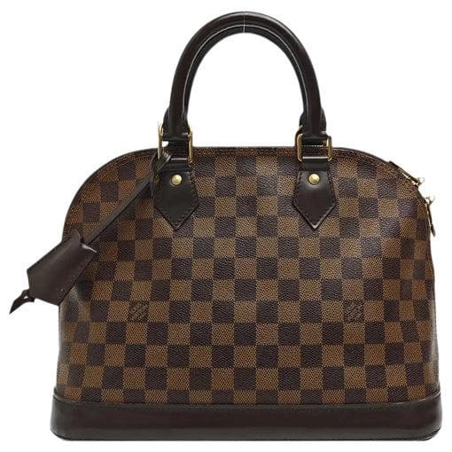 Louis Vuitton Alma leather handbag