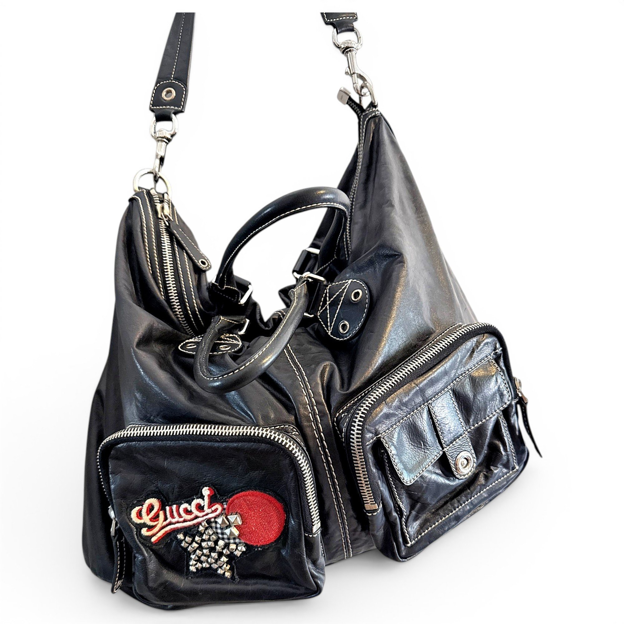 Leather 48h bag