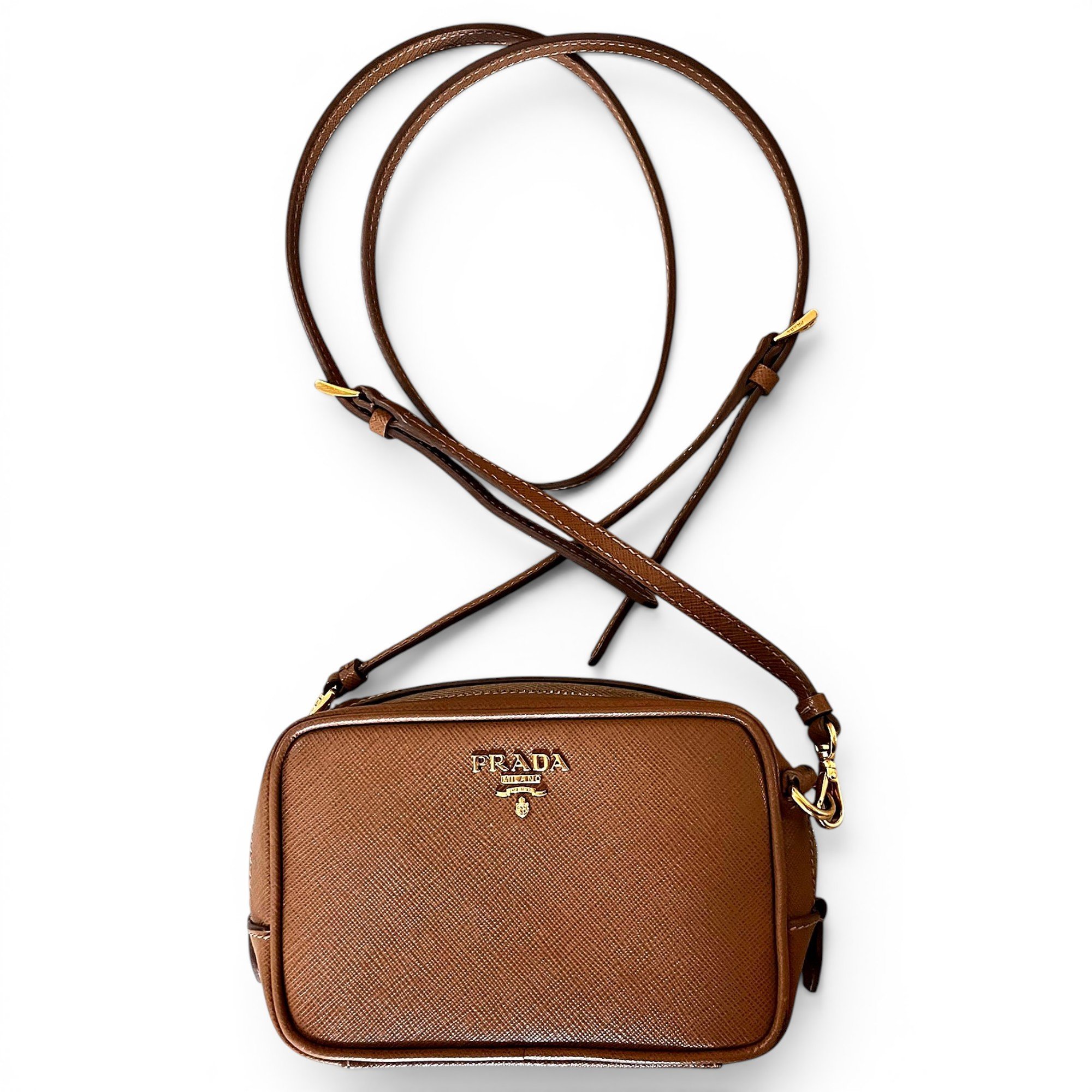 Leather crossbody bag