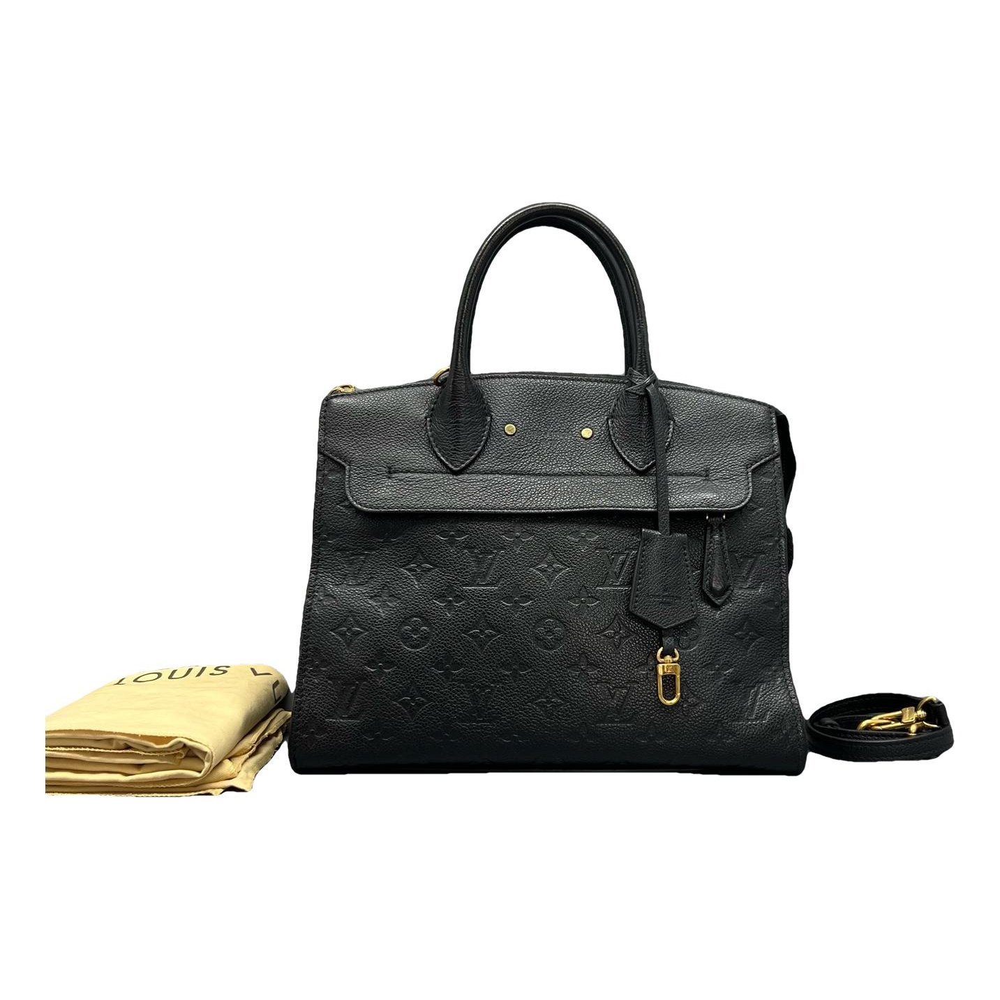 Louis Vuitton Pont Neuf leather handbag