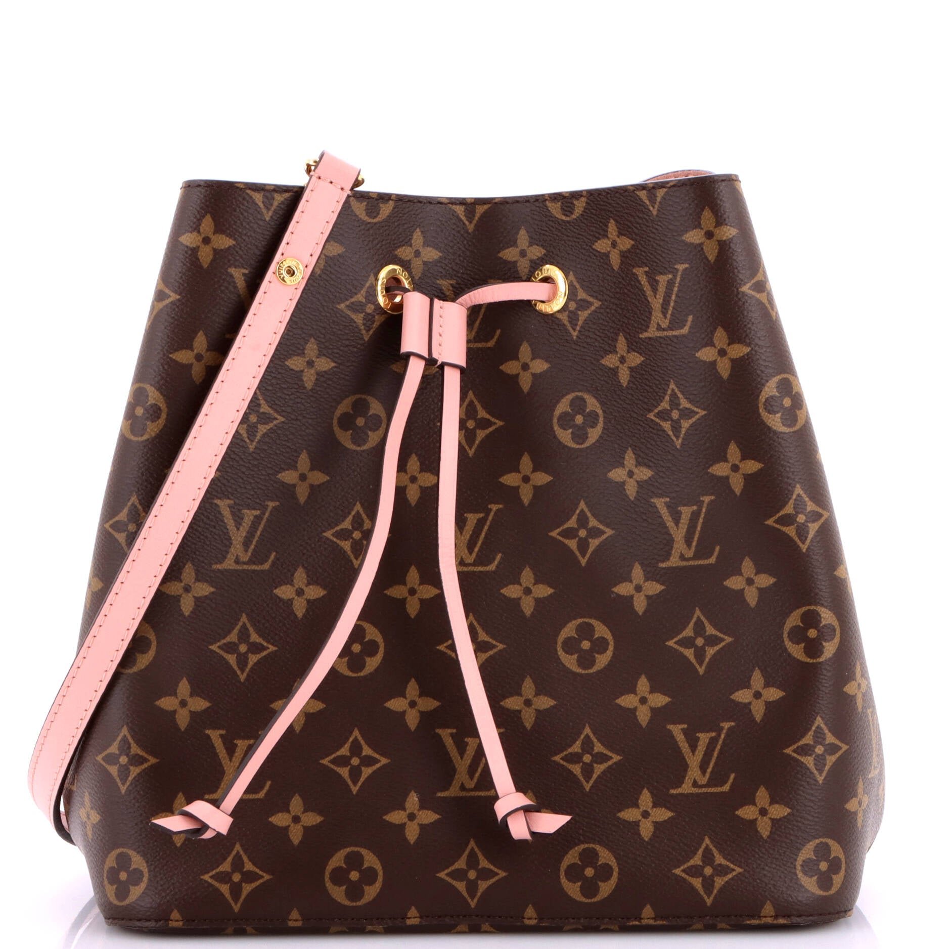 NeoNoe Handbag Monogram Canvas with Leather MM
