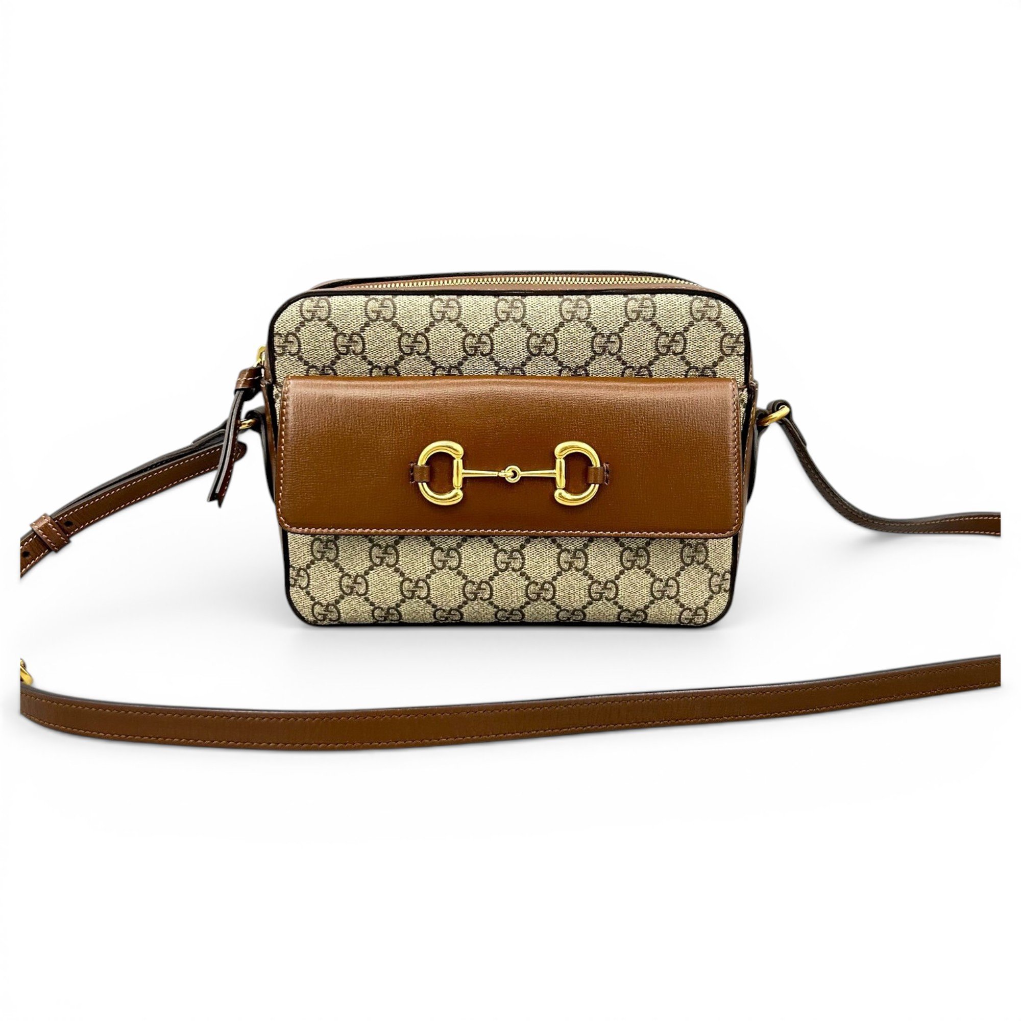 Horsebit 1955 leather crossbody bag