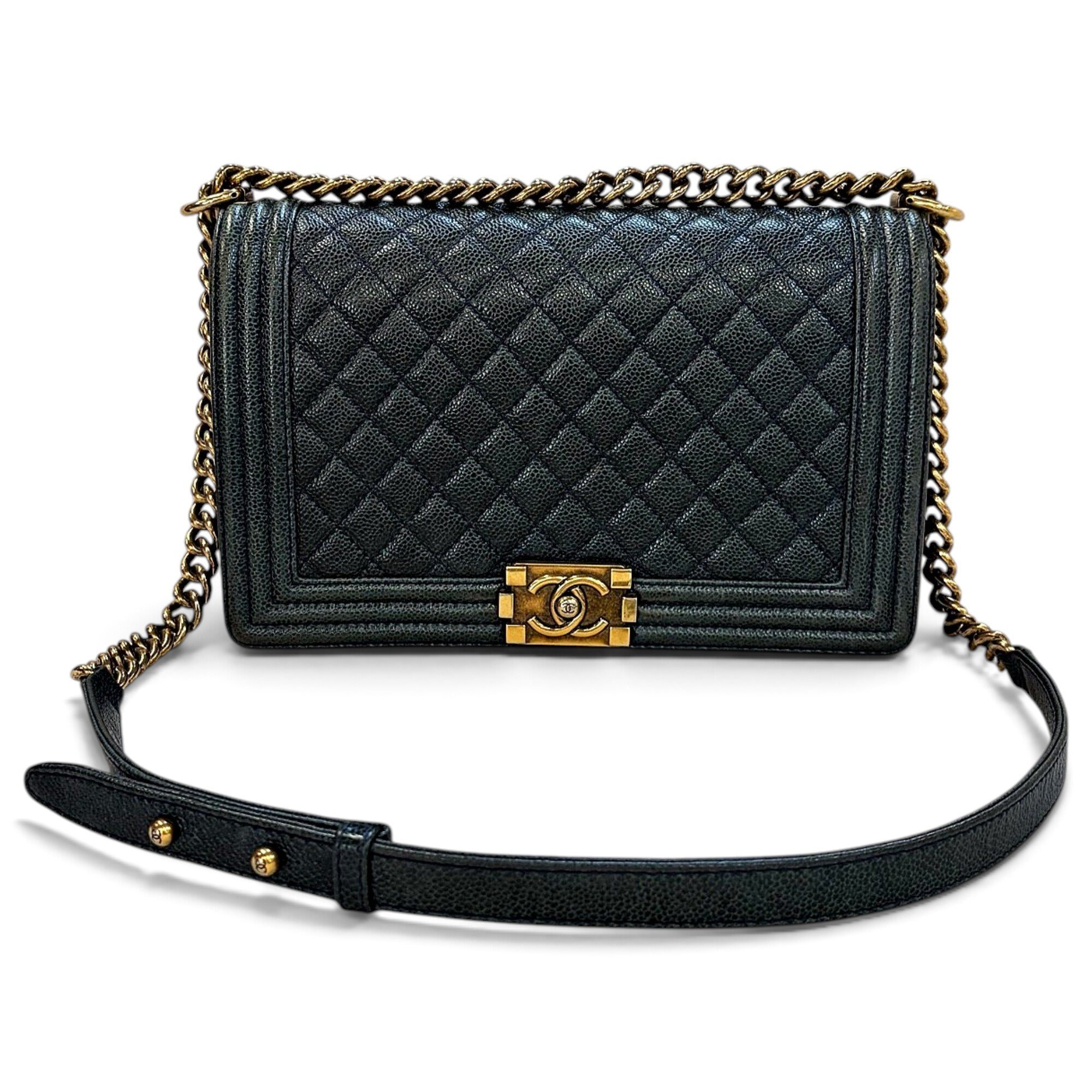 Boy leather handbag
