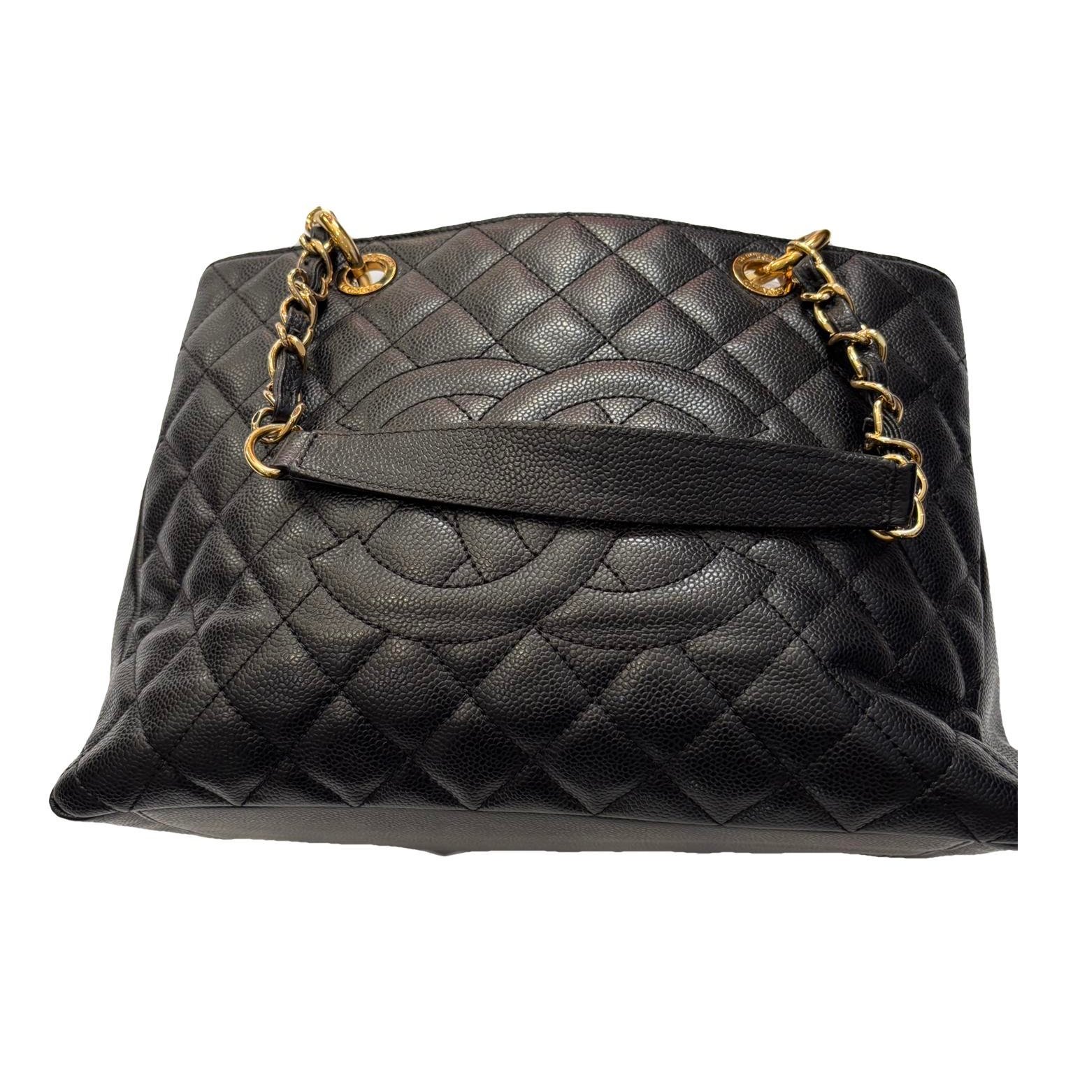 Grand shopping leather tote