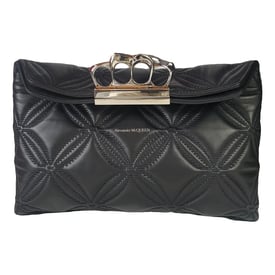 Alexander McQueen Knuckle leather clutch bag