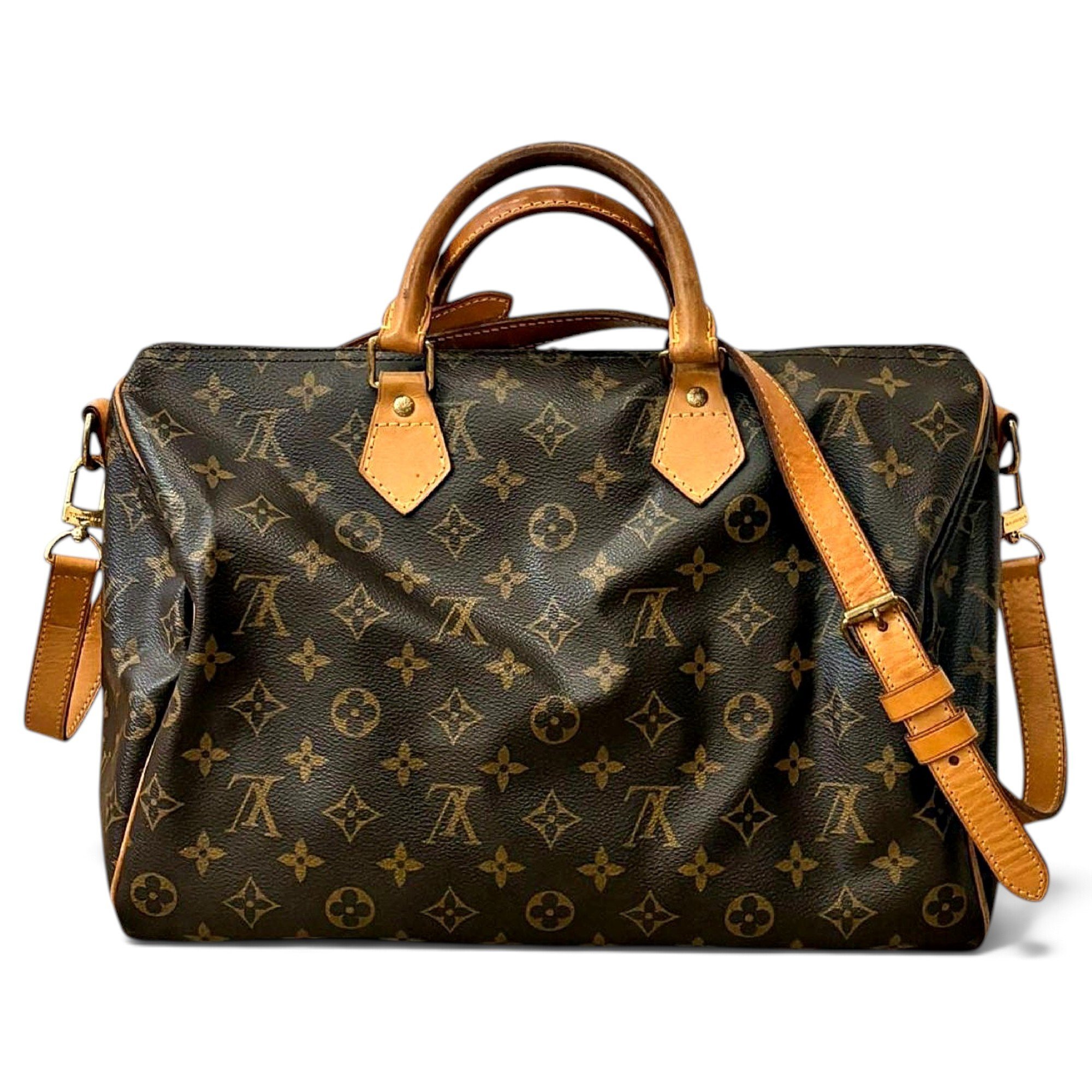 Speedy Bandoulière leather crossbody bag