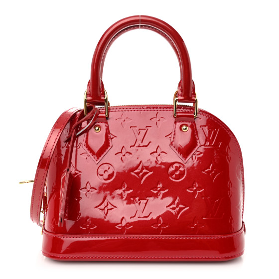 Louis Vuitton Vernis Alma BB Pomme D'Amour