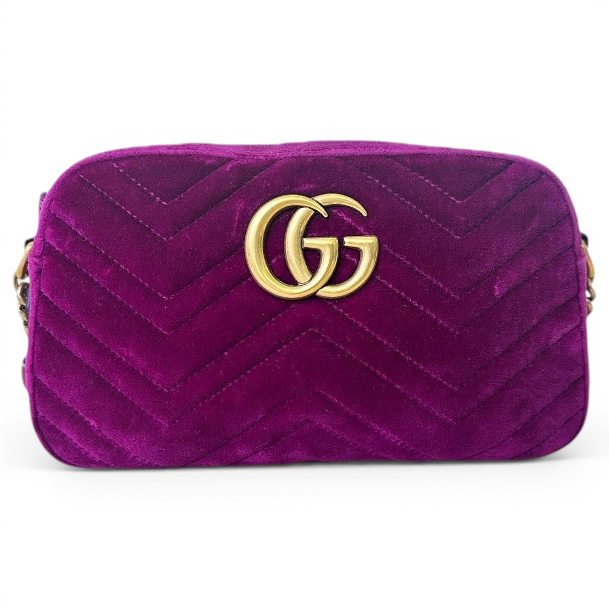 GG Marmont velvet handbag