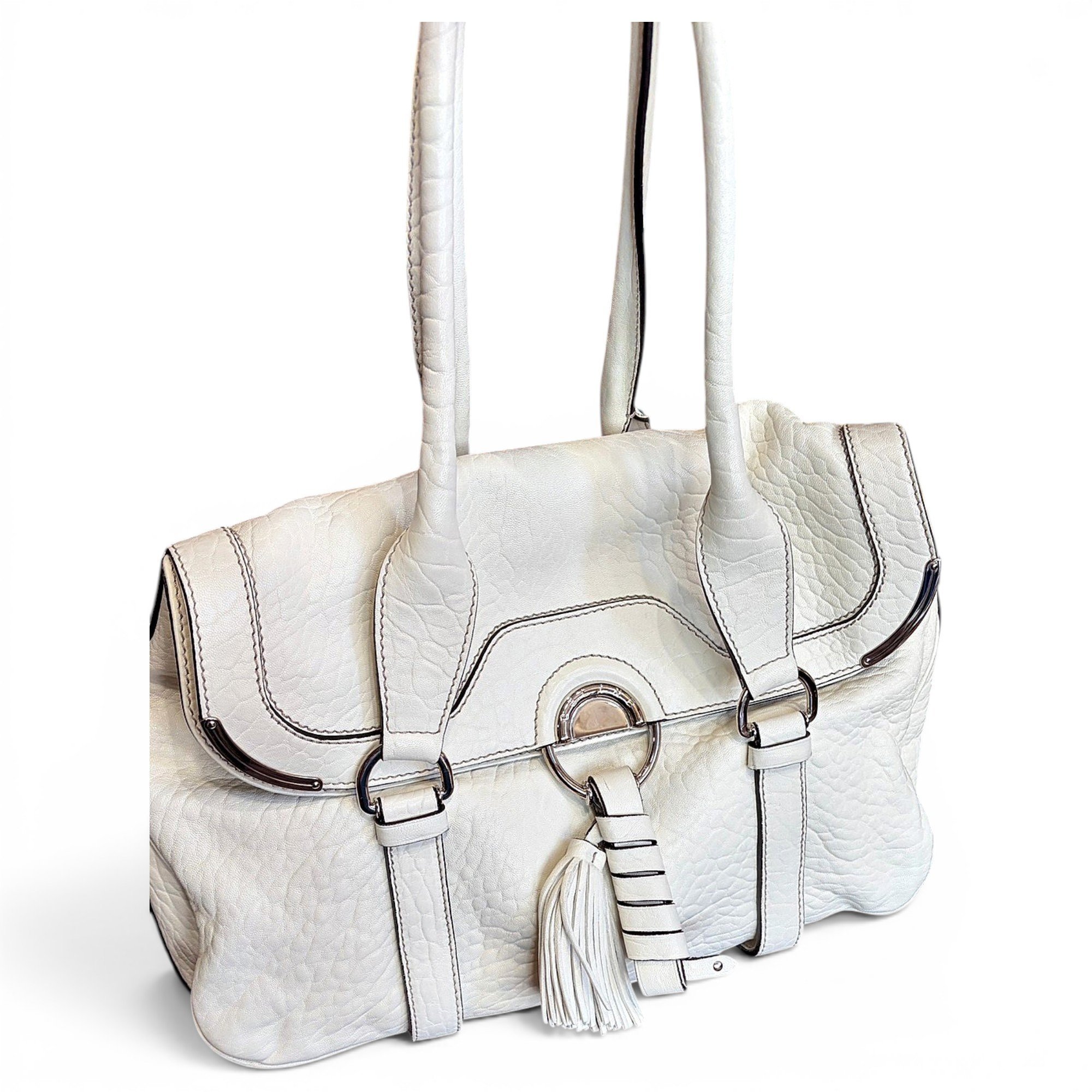 Leather handbag
