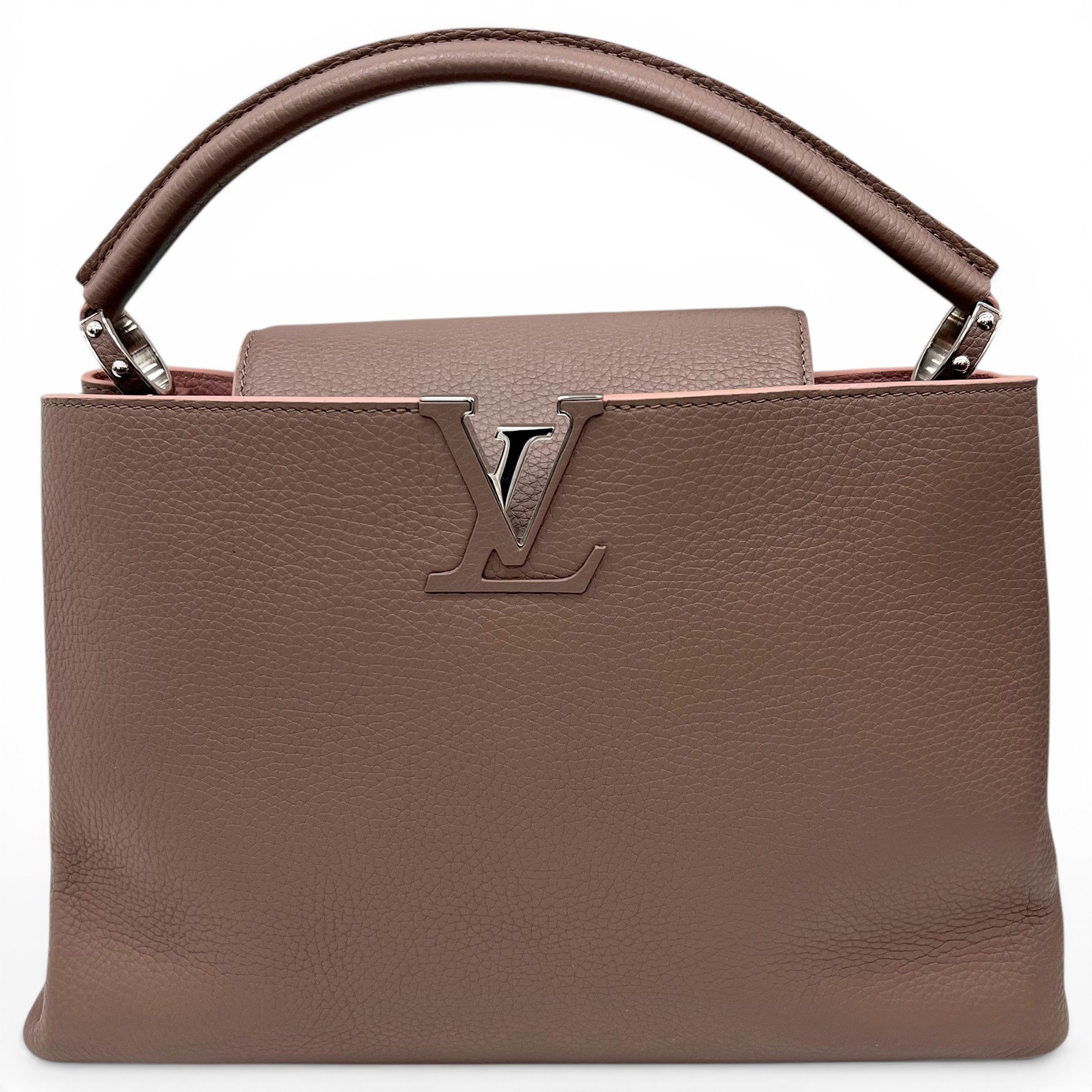 Capucines leather handbag