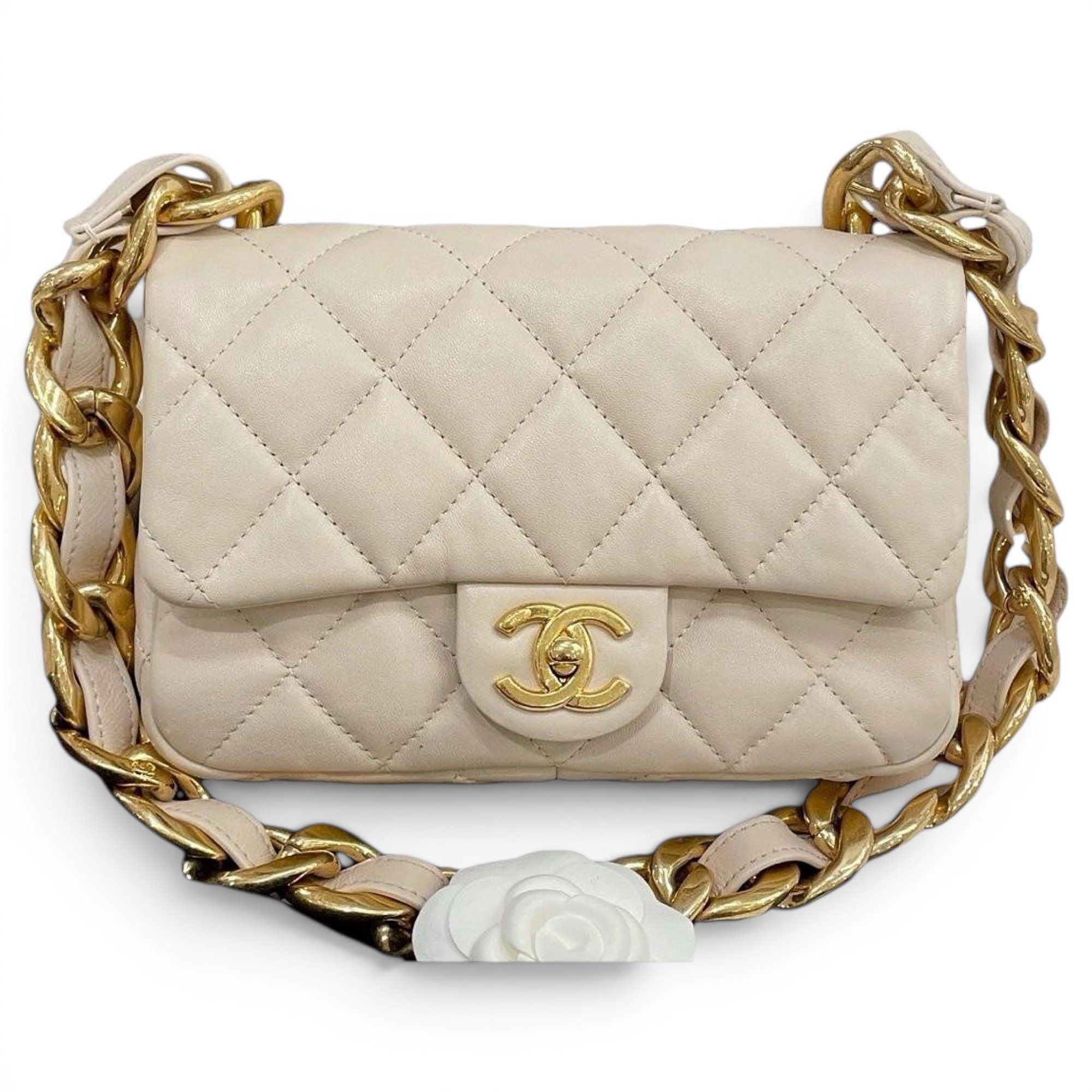 Chanel 19 leather handbag