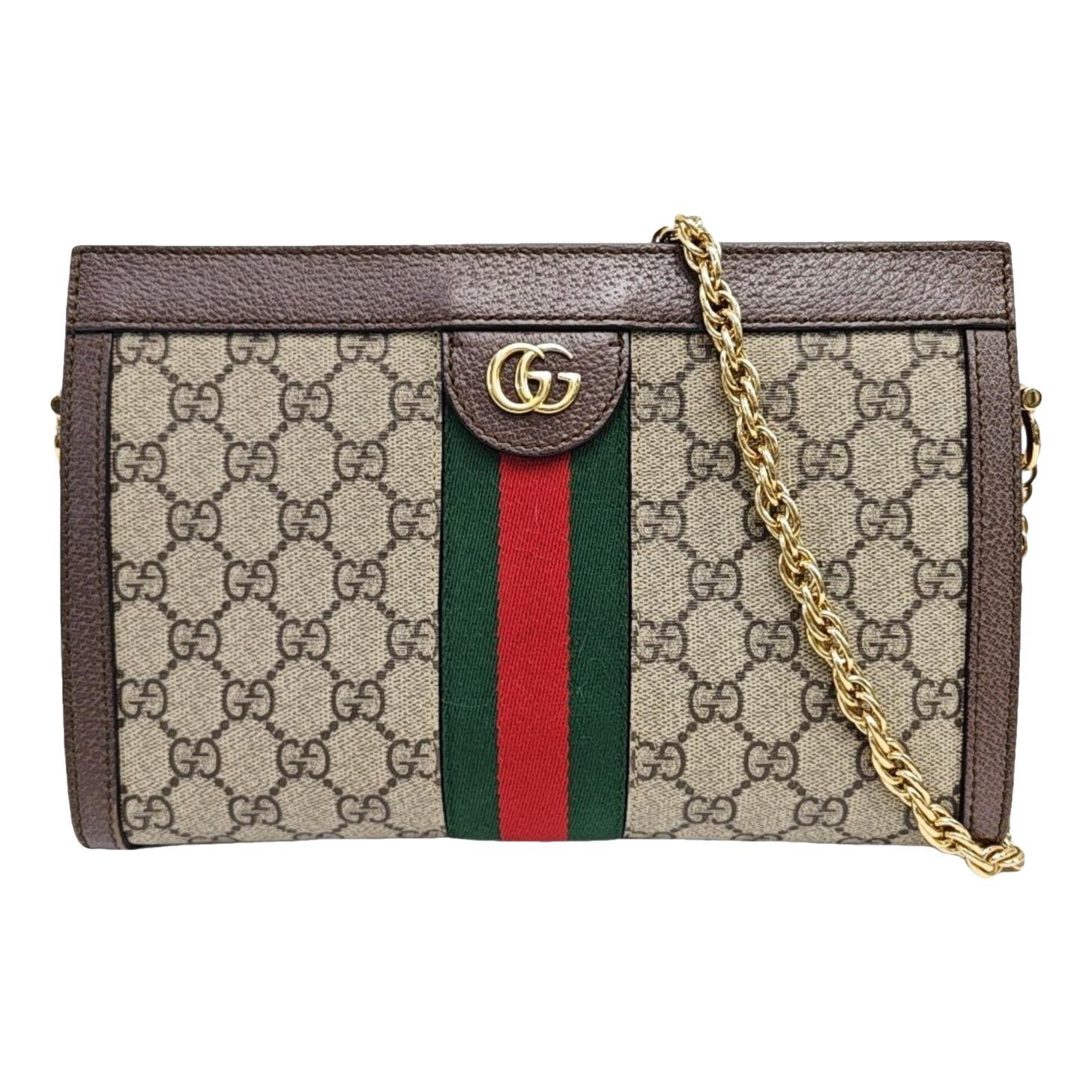 Ophidia leather handbag