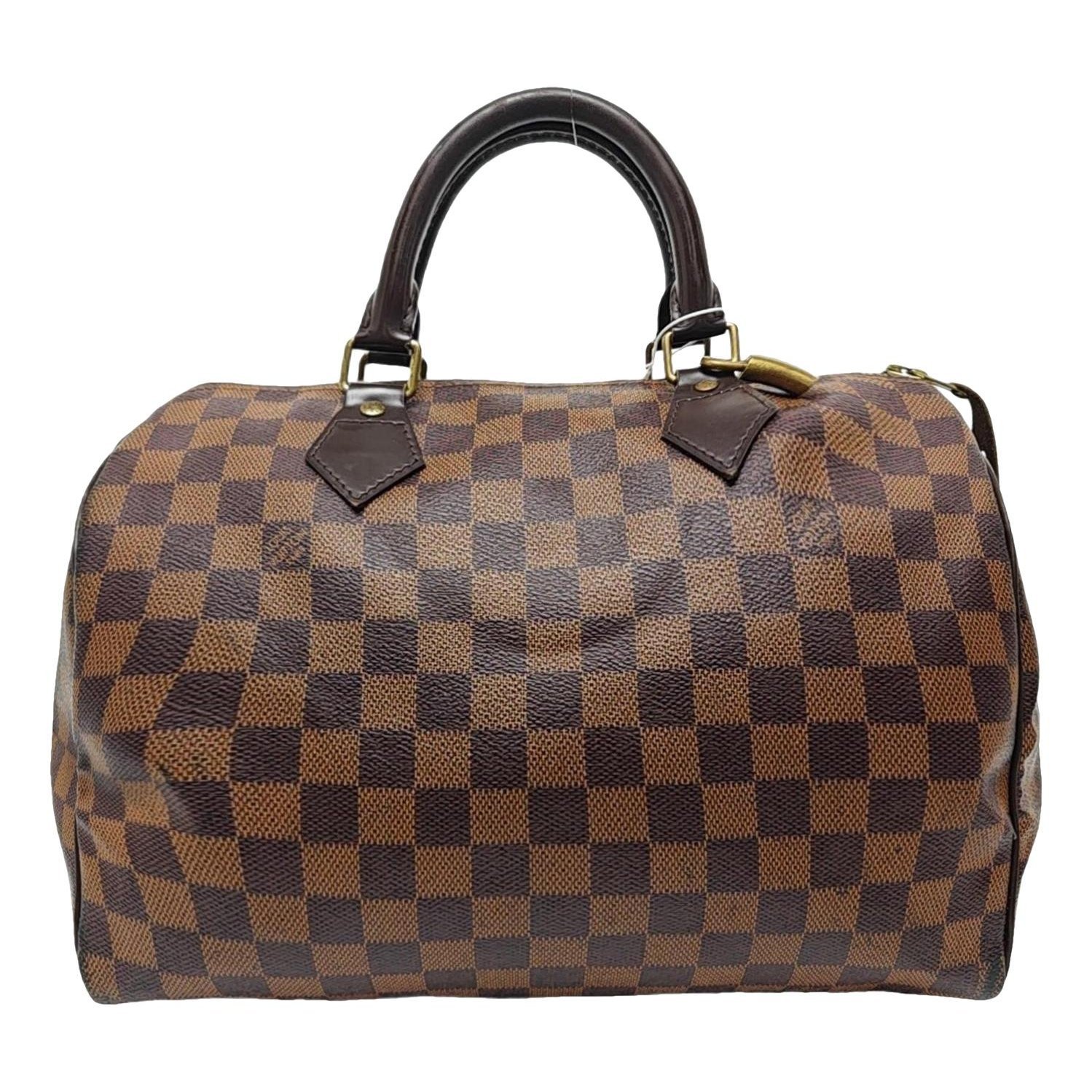 Louis Vuitton Nano Speedy / Mini HL leather handbag