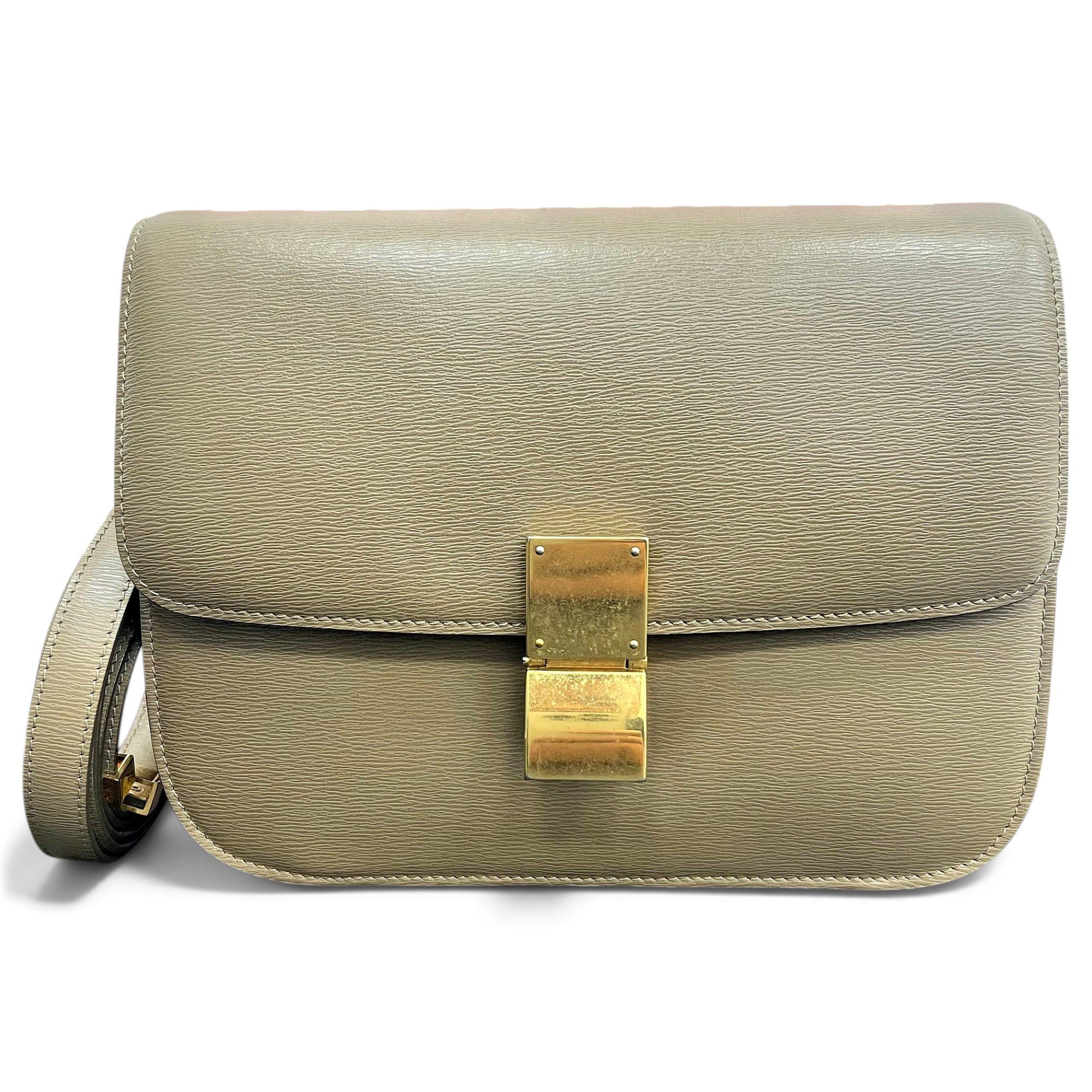 Classic leather handbag