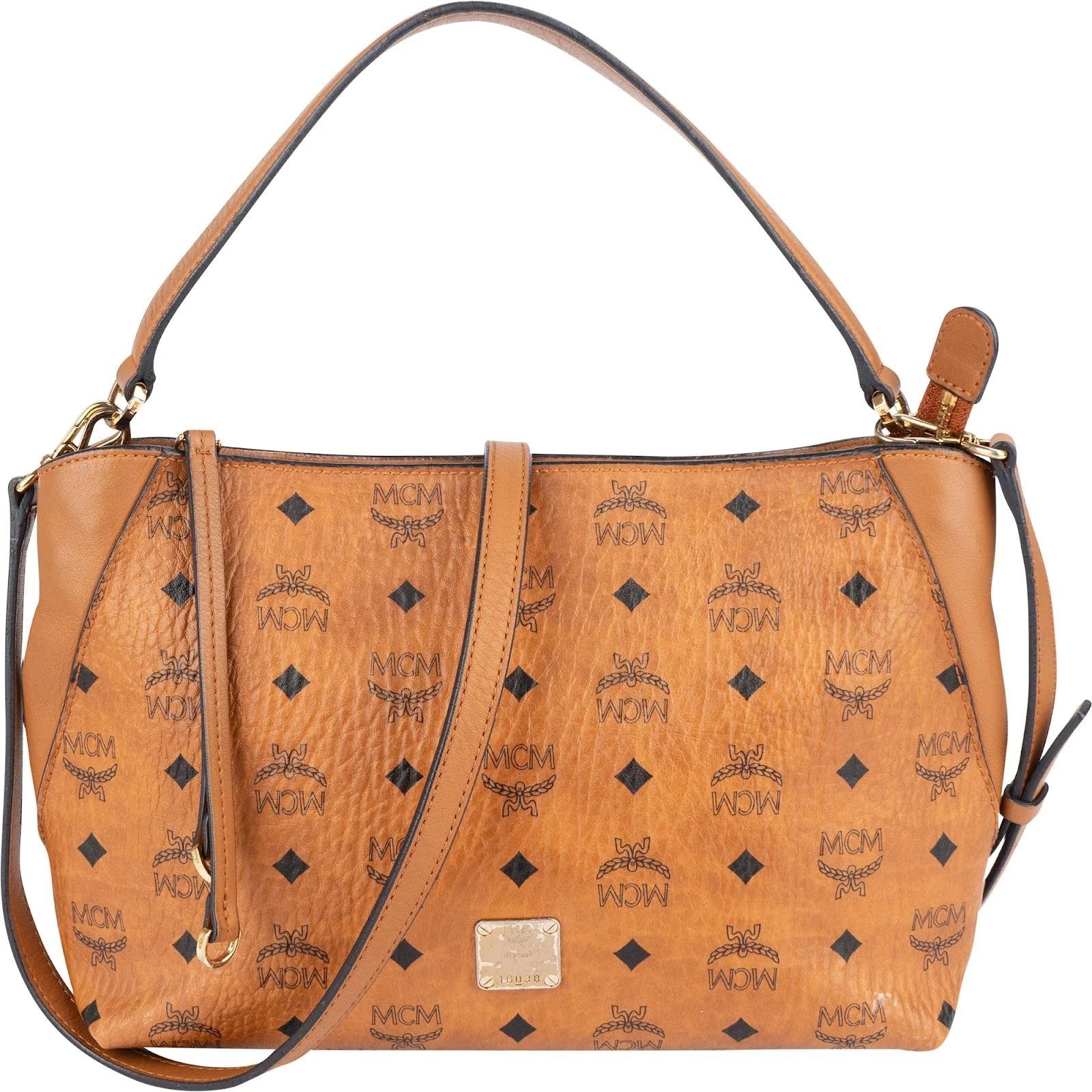 MCM Boston leather crossbody bag
