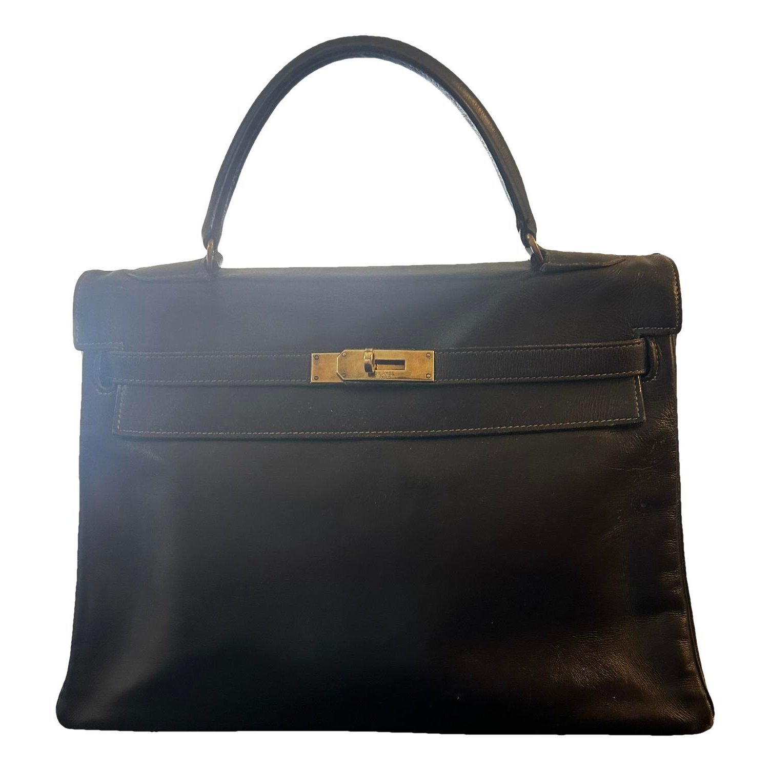 Kelly 32 leather handbag