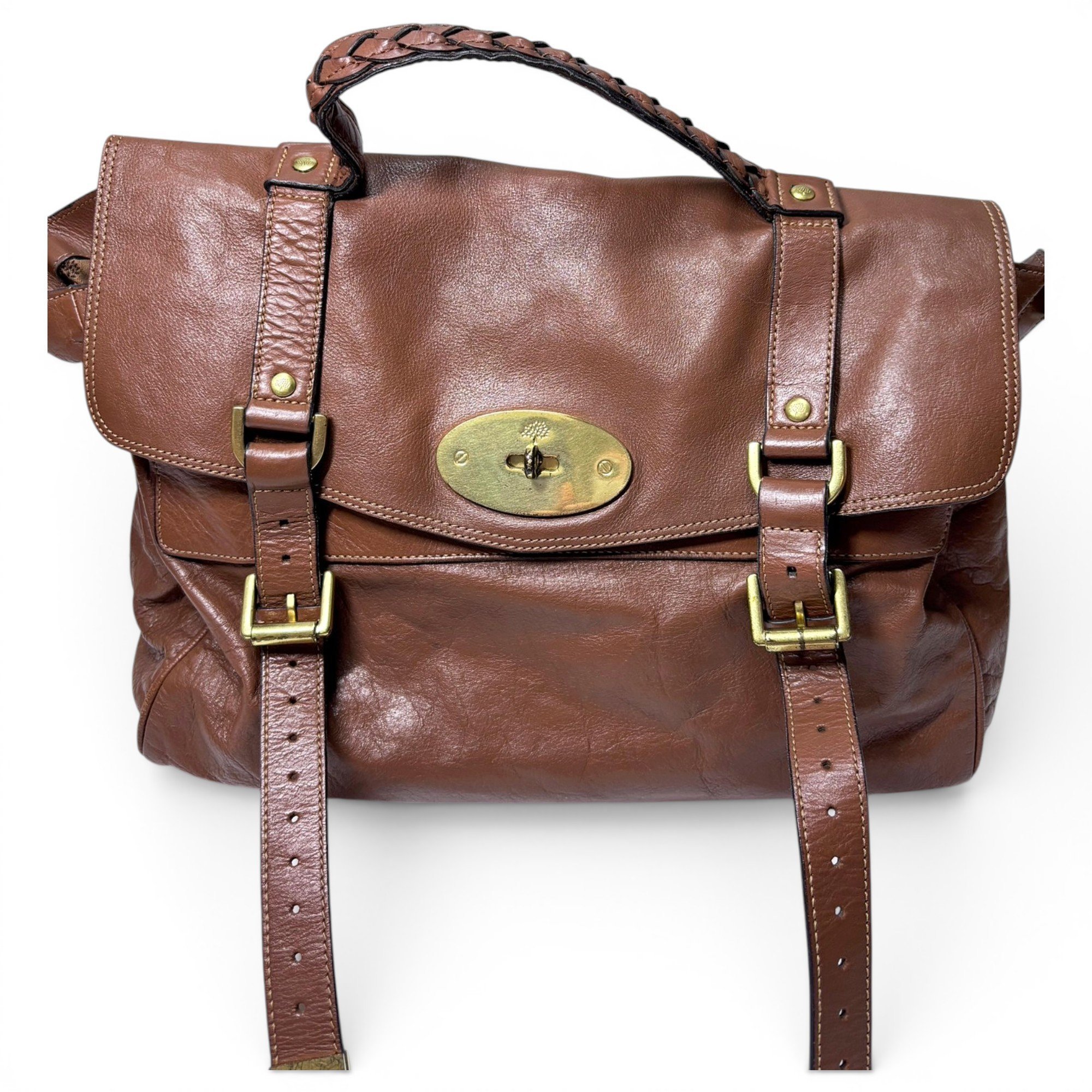 Mulberry Alexa leather handbag