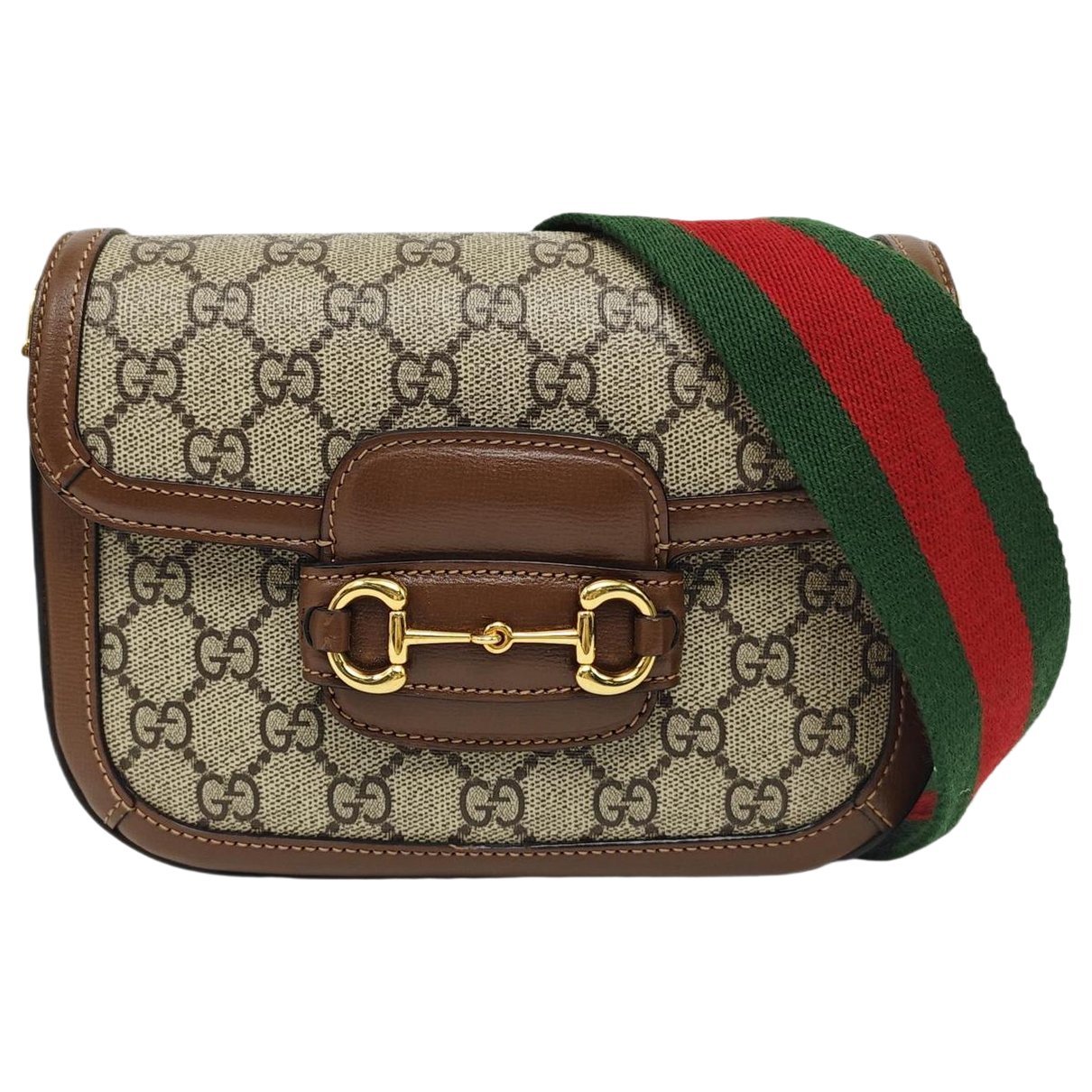Handle Horsebit 1955 leather mini bag