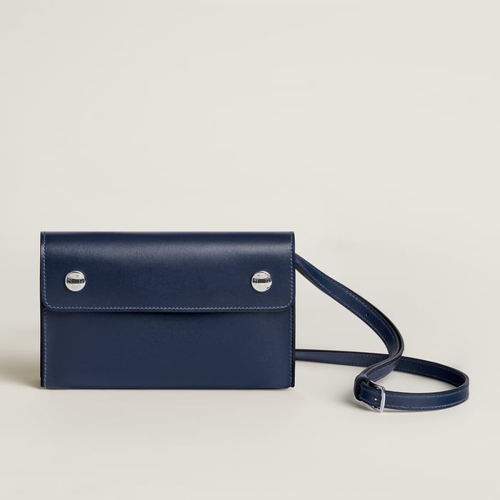 Bleu Abysse Hermèsnap Wallet