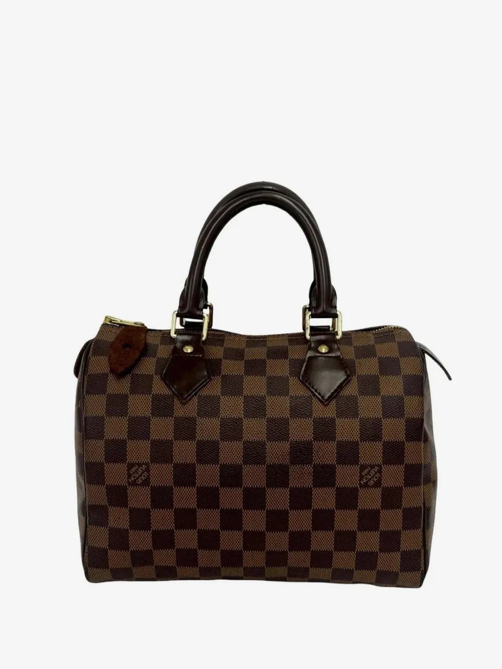 2010 Damier Ebene Speedy 25 boston bag