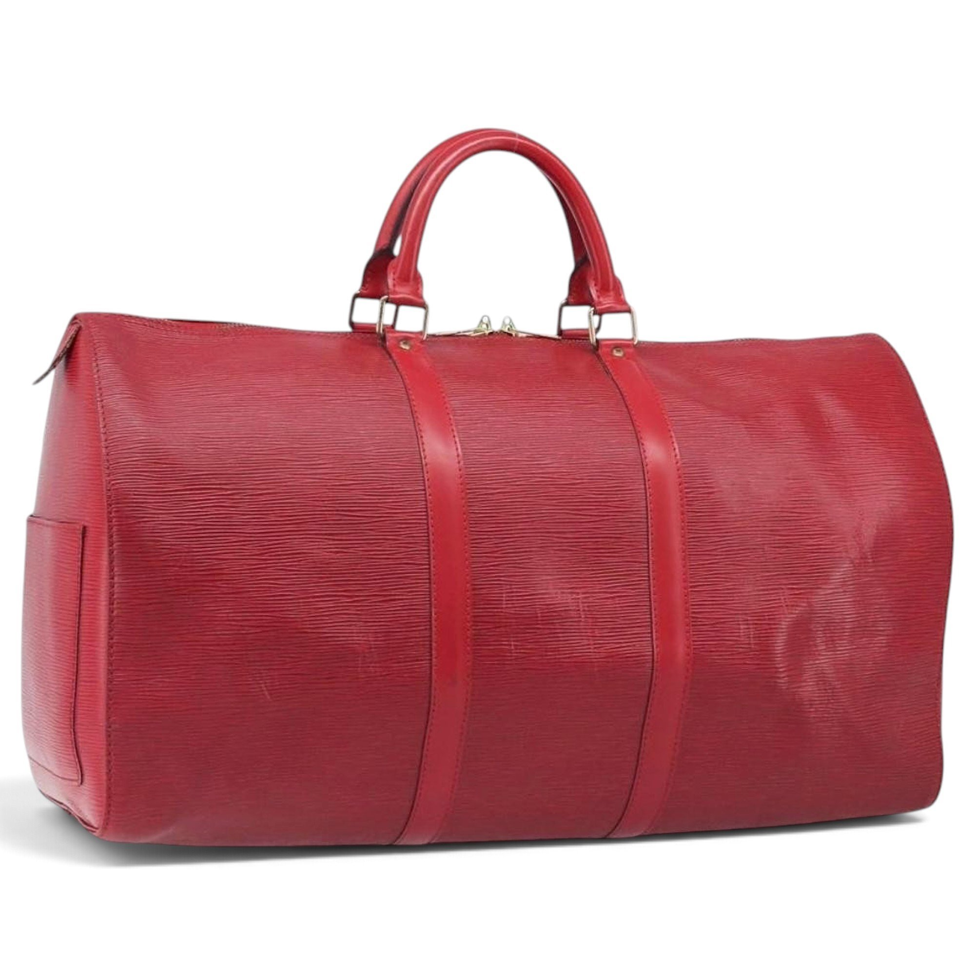 Keepall leather 24h bag