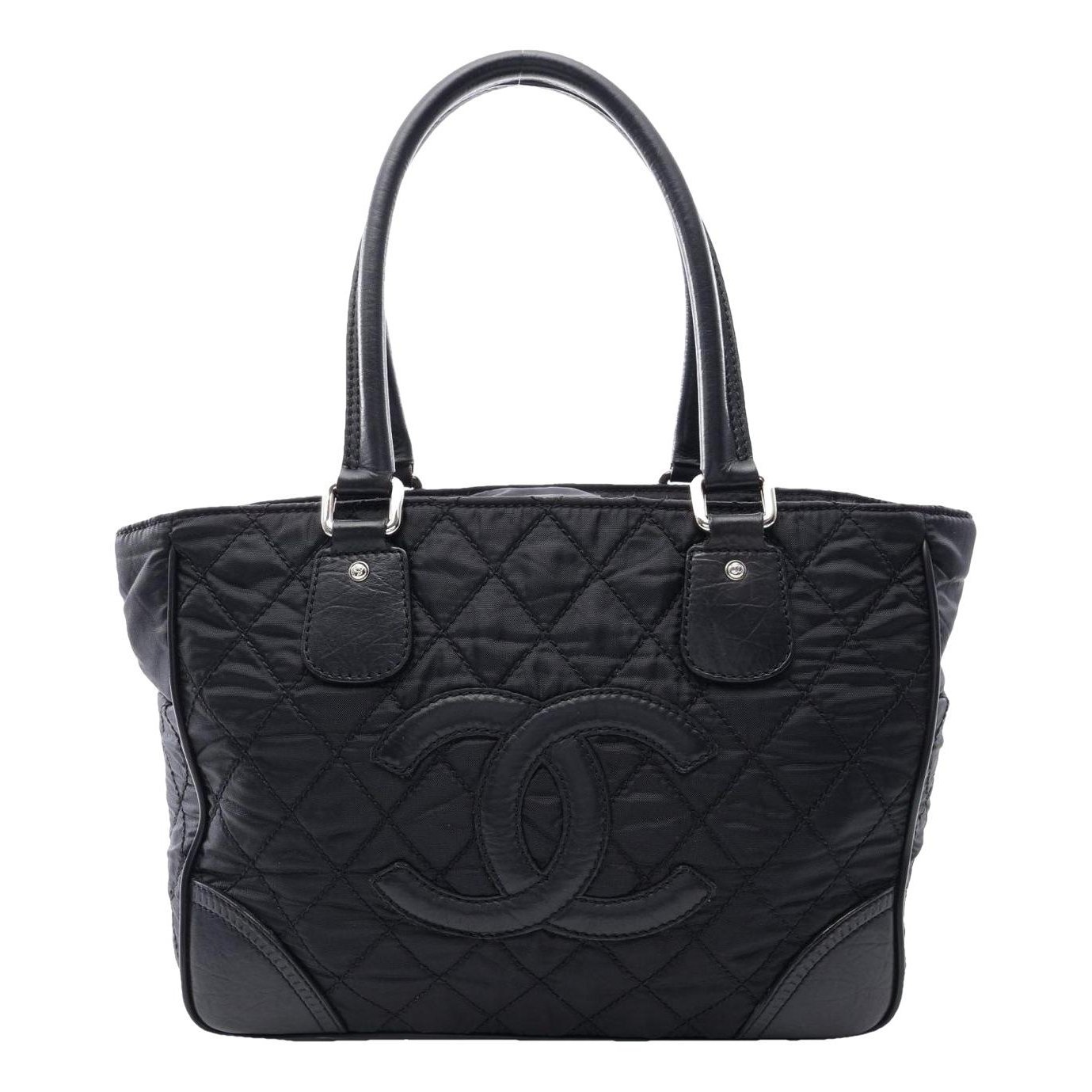 Leather tote