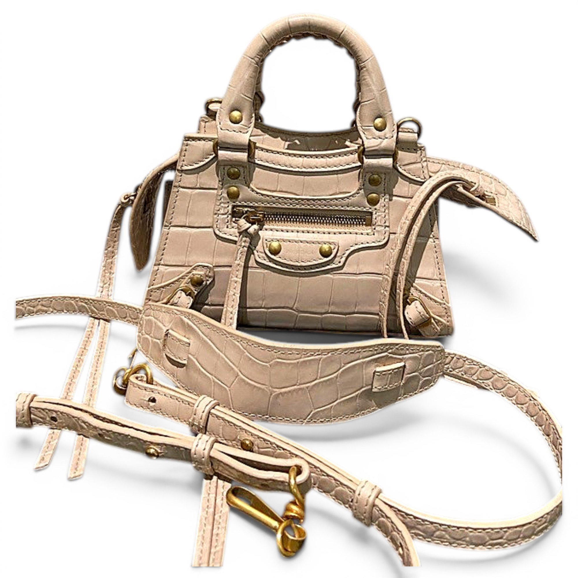 Neo Cagole City leather handbag