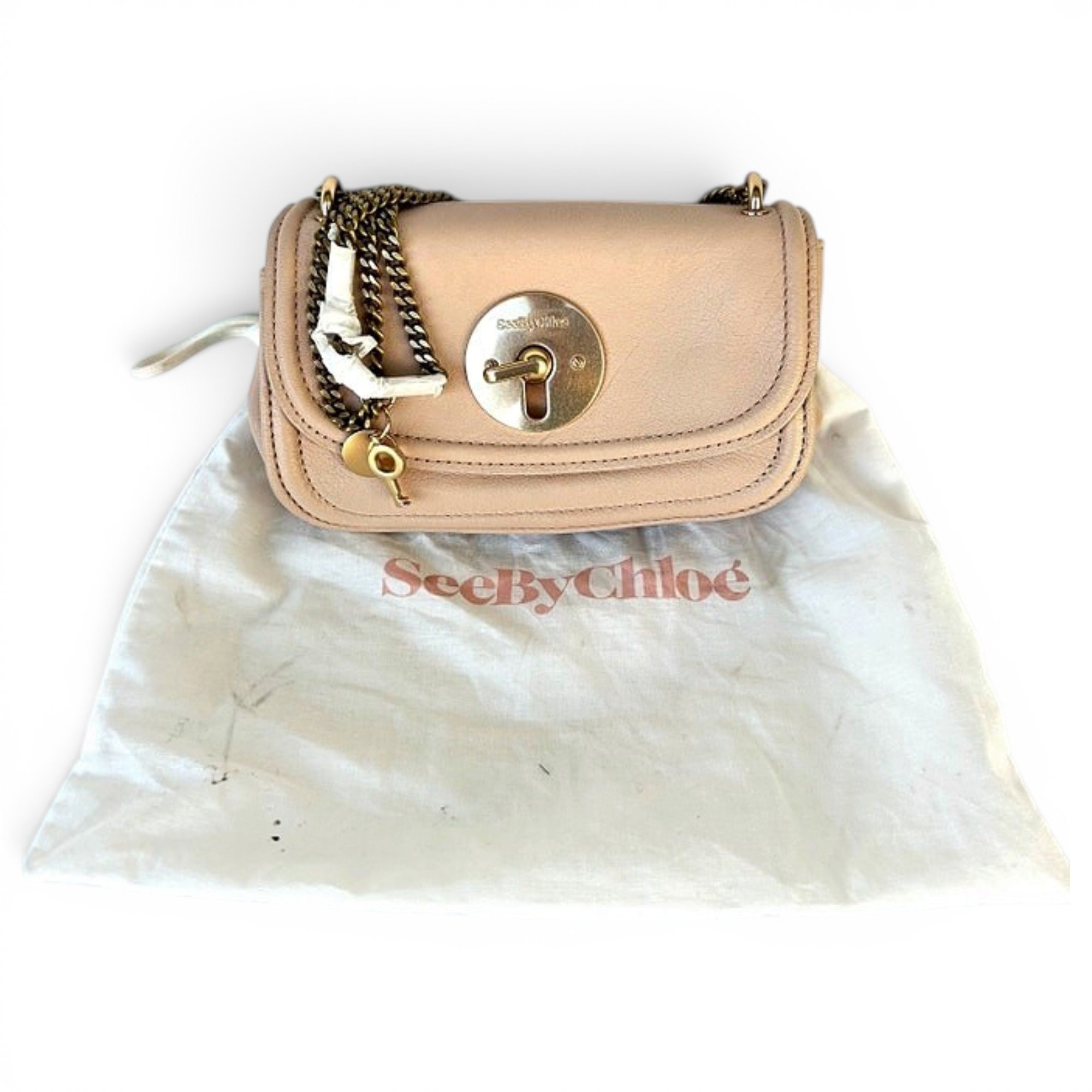 Leather crossbody bag
