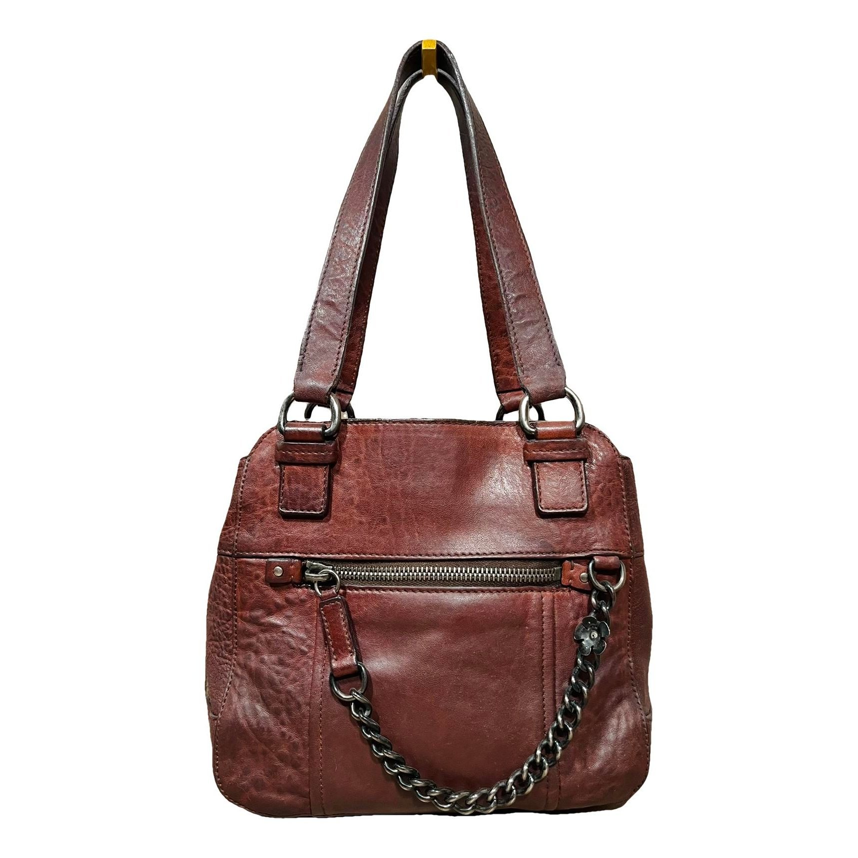 Leather handbag
