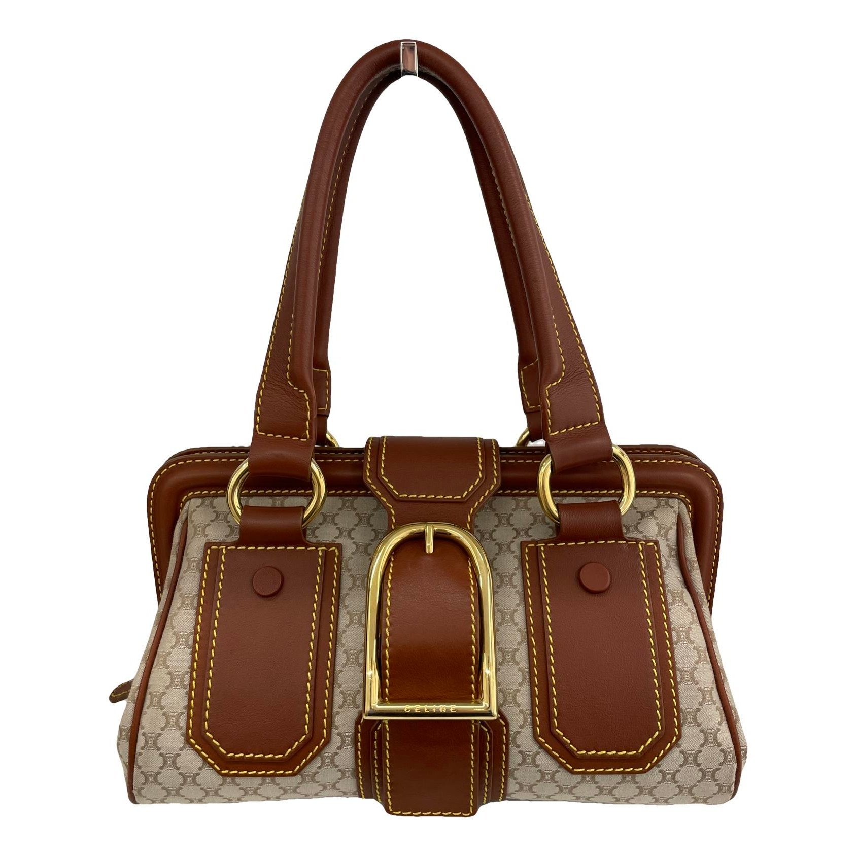 Leather handbag