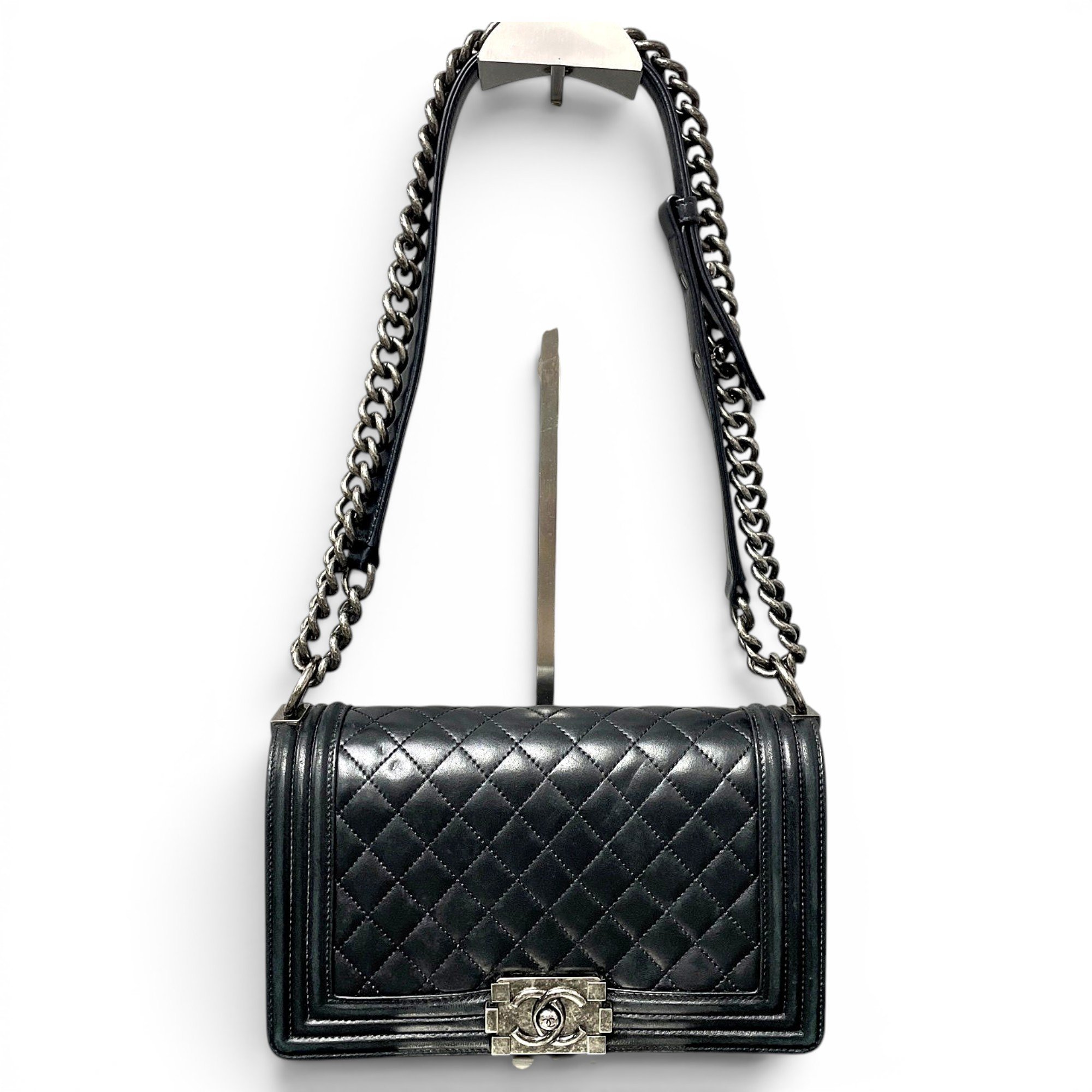 Boy leather handbag