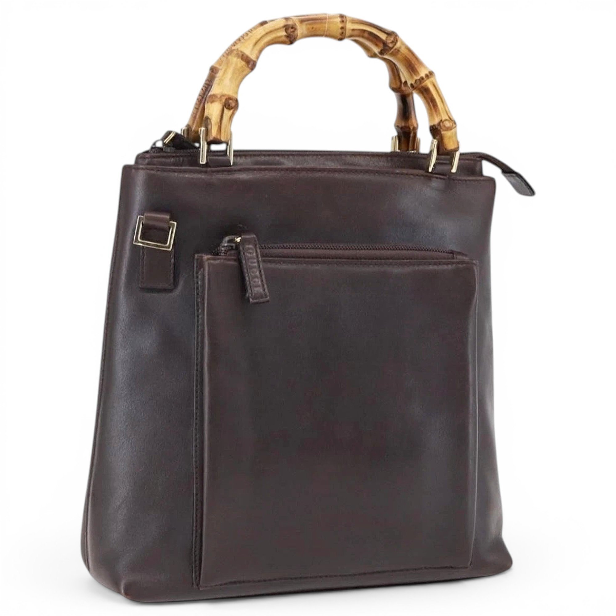 Leather handbag
