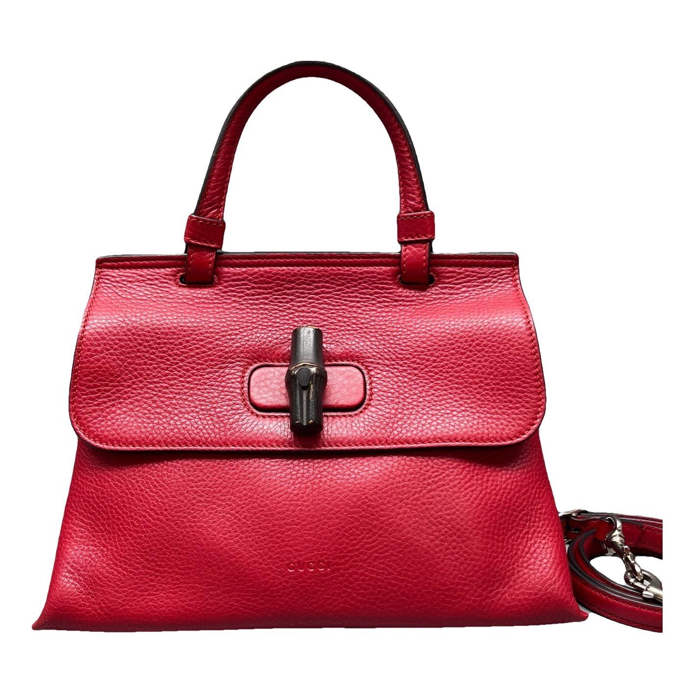 Bamboo Daily Top Handle leather handbag