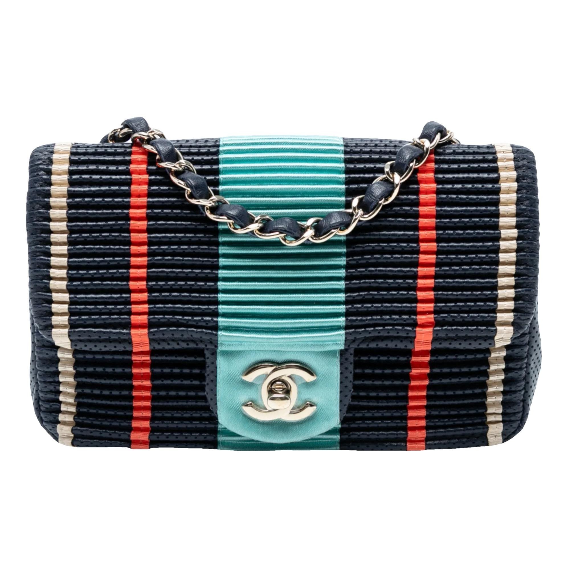 Leather mini bag