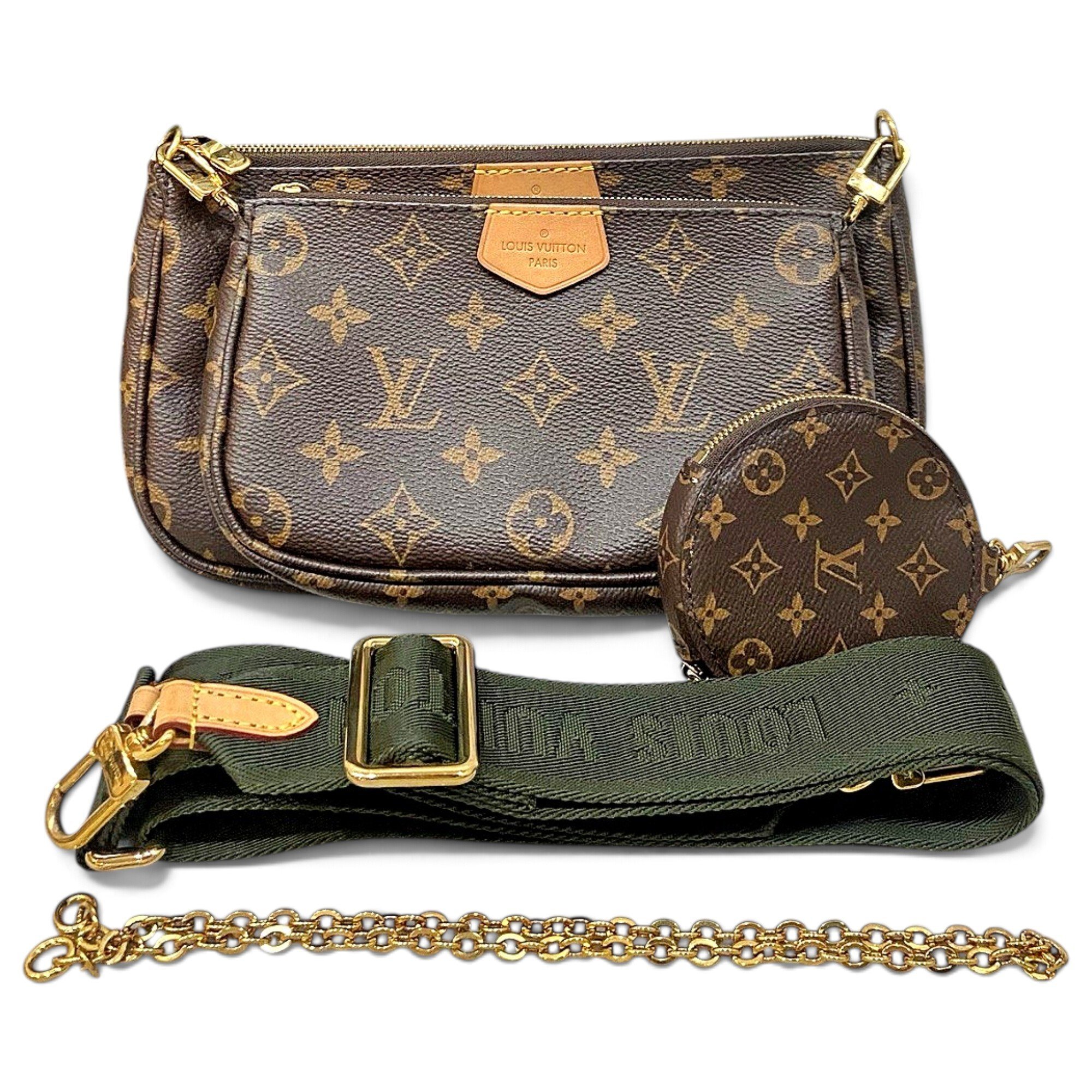 Multi Pochette Accessoires leather crossbody bag