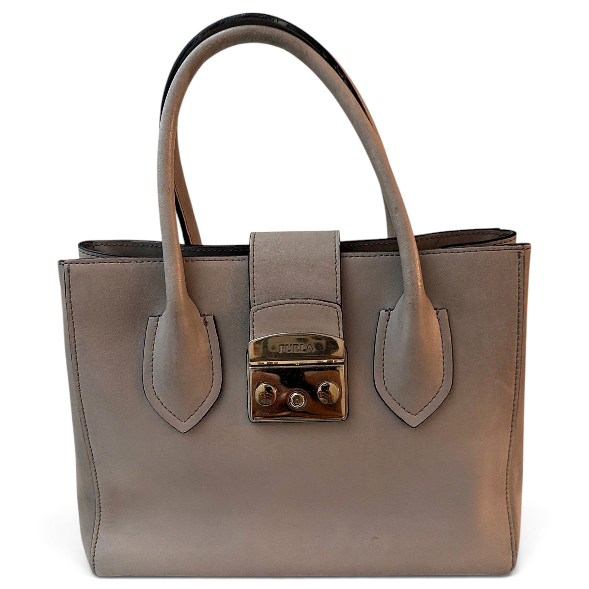 Metropolis leather handbag