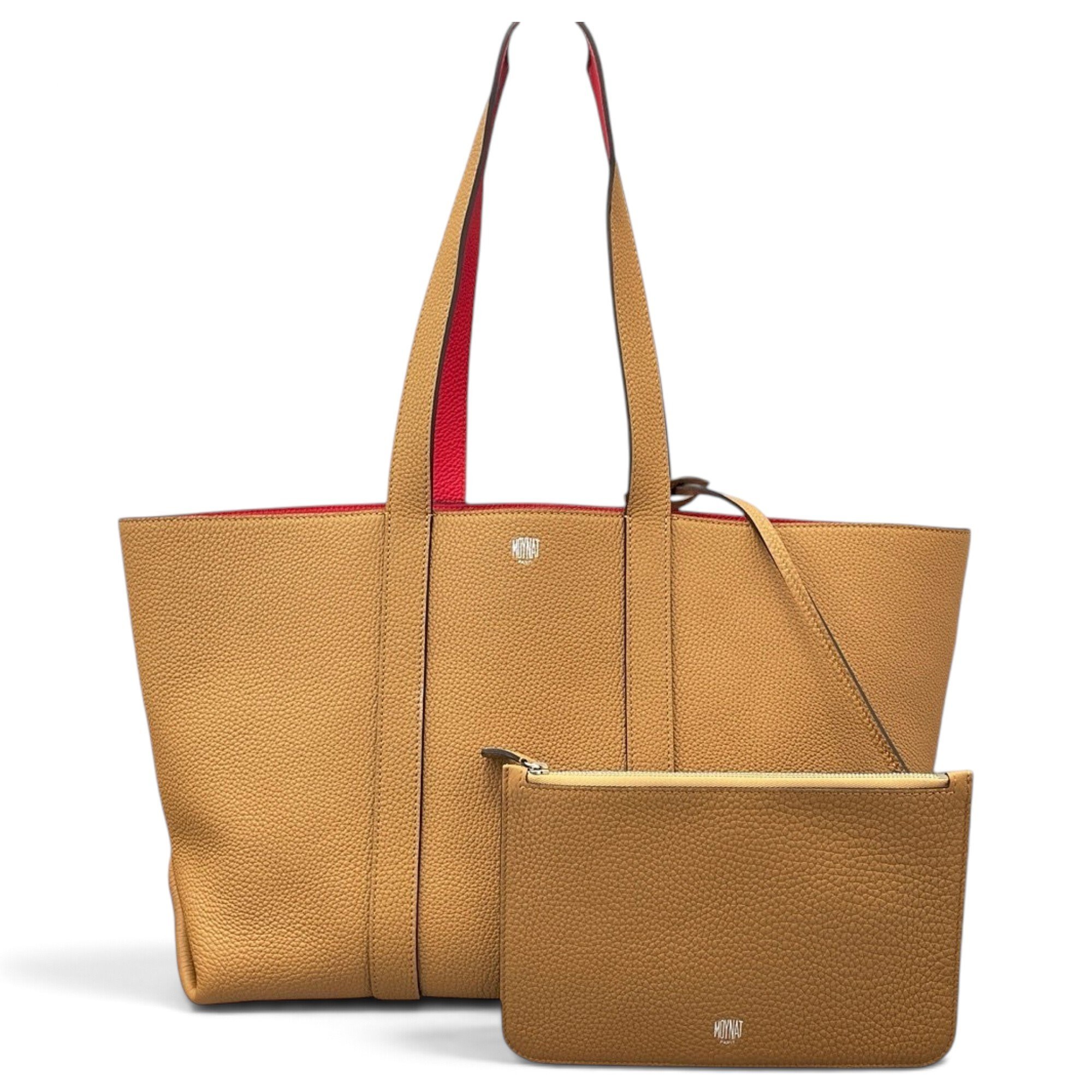 Leather tote