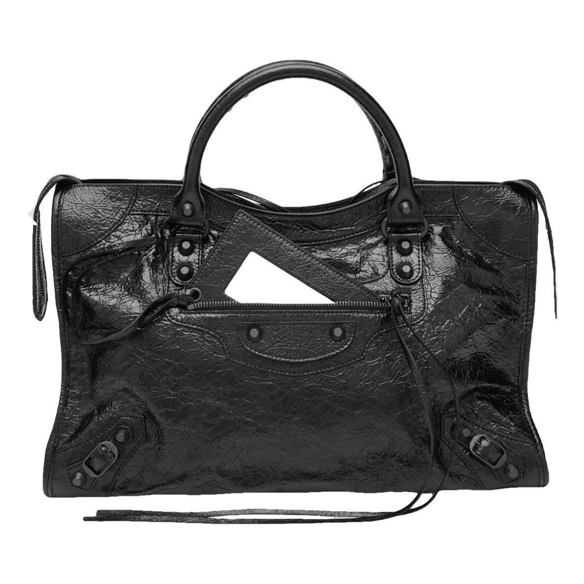 Leather handbag