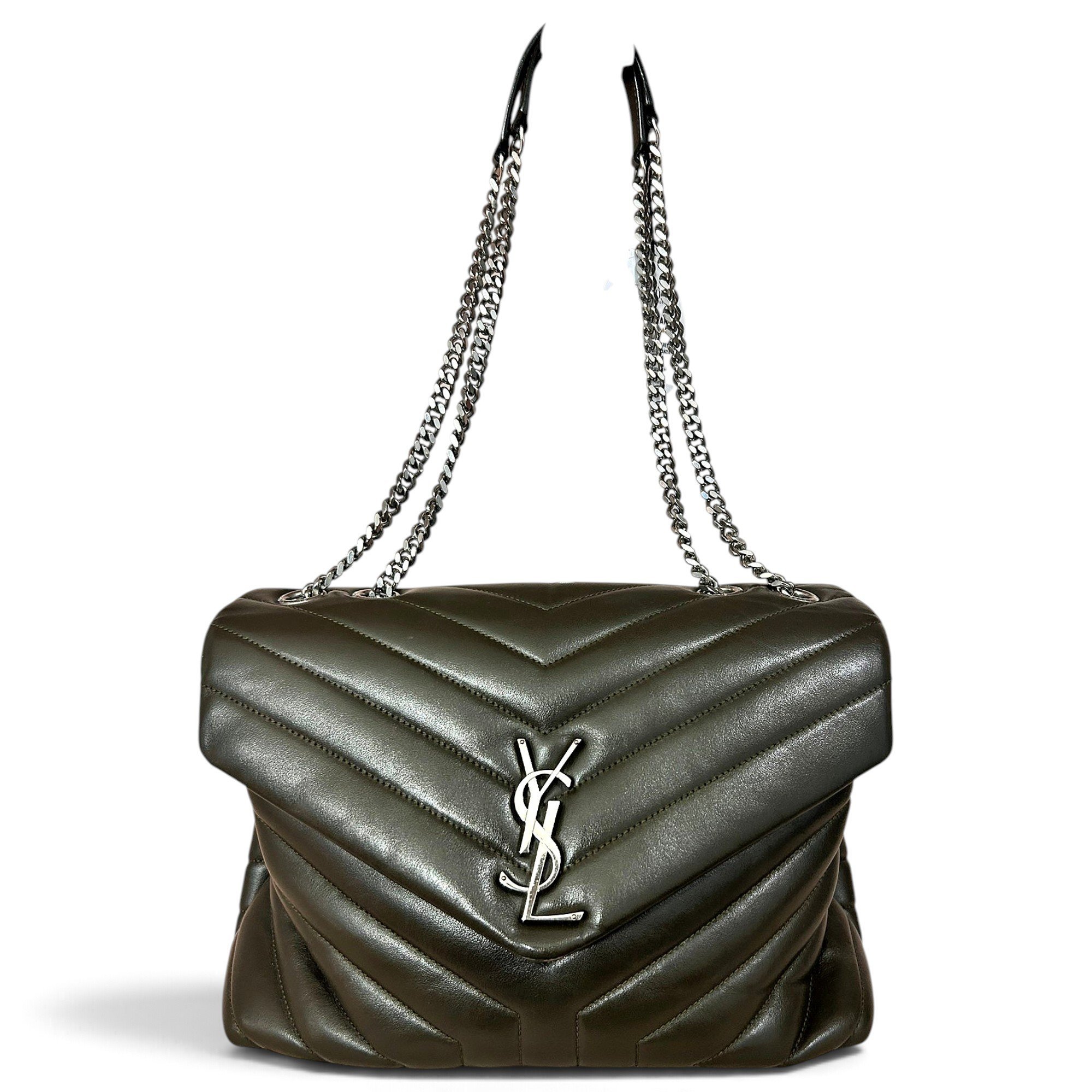 Loulou leather crossbody bag