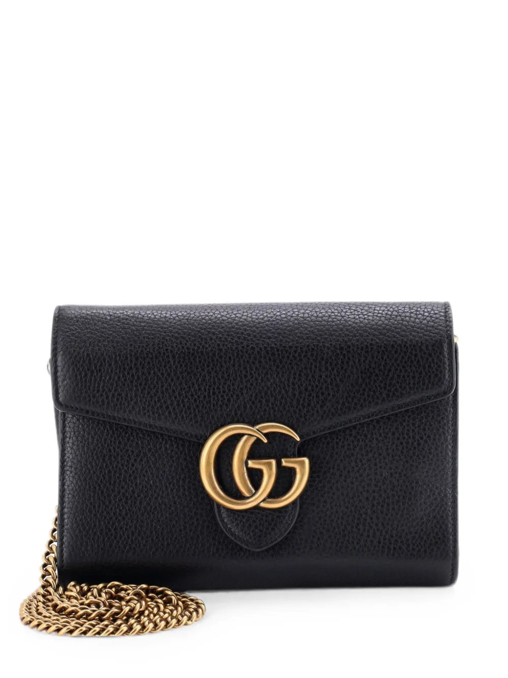 GG Marmont Chain Wallet Leather Mini clutch bag