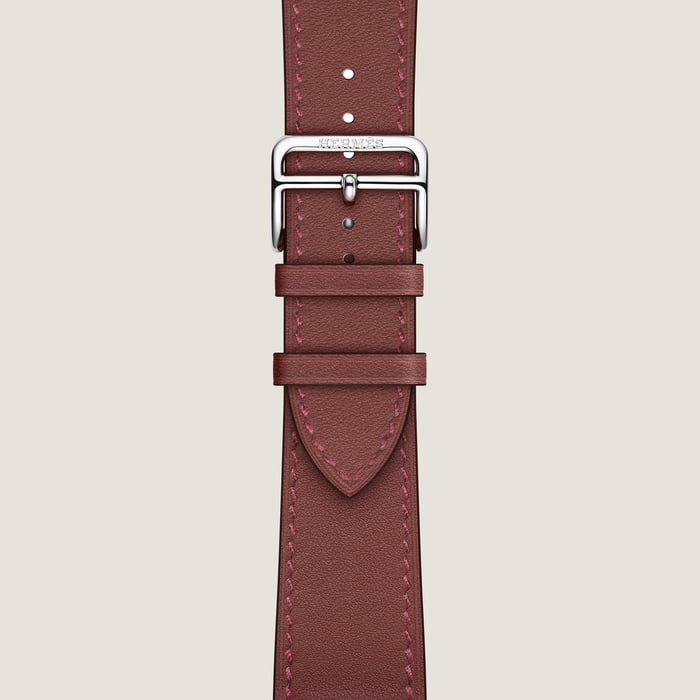 Rouge H Band Apple Watch Hermès Single Tour 41 MM