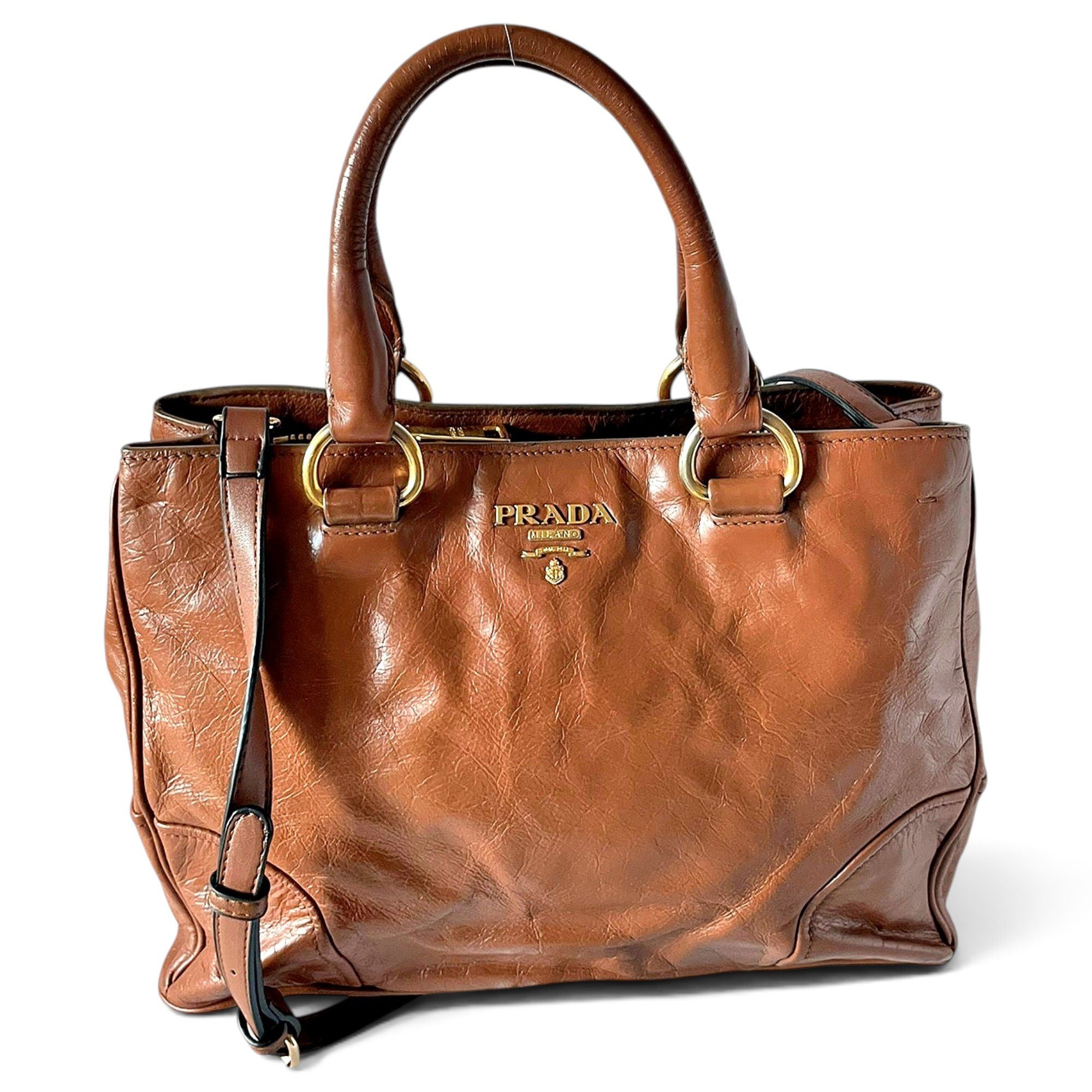 Bibliothèque leather handbag