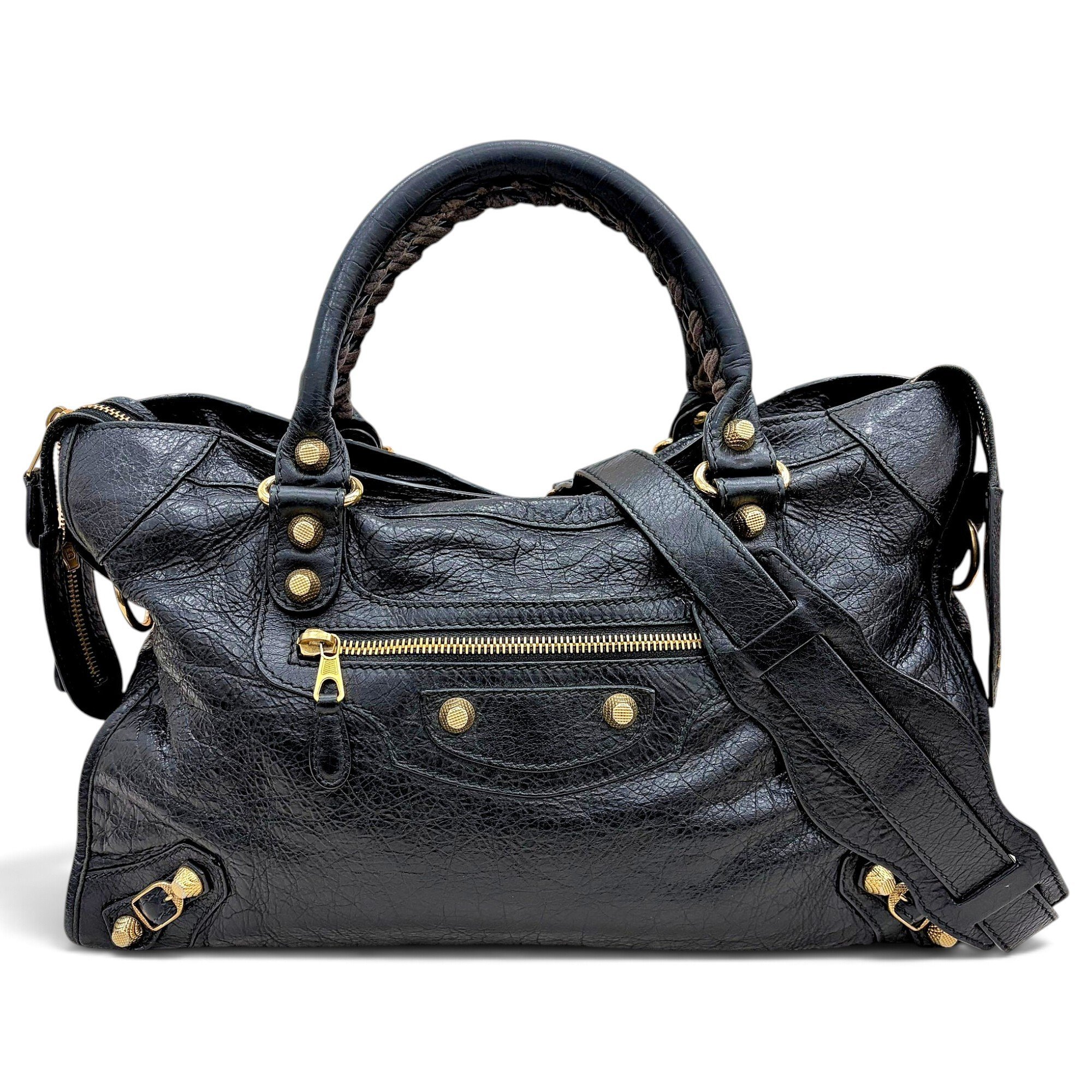 Balenciaga Neo Cagole City leather handbag